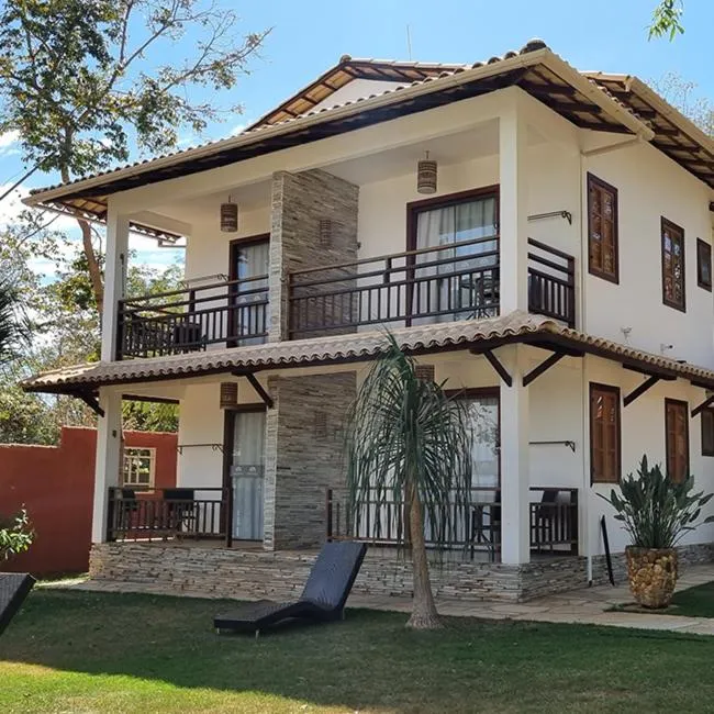 Patio in Chalés Terraviva