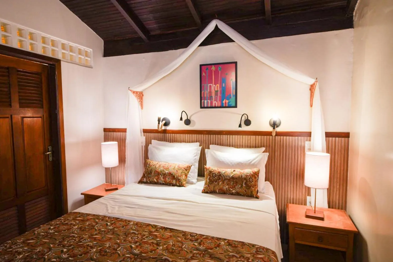 Bed in Chalés Terraviva