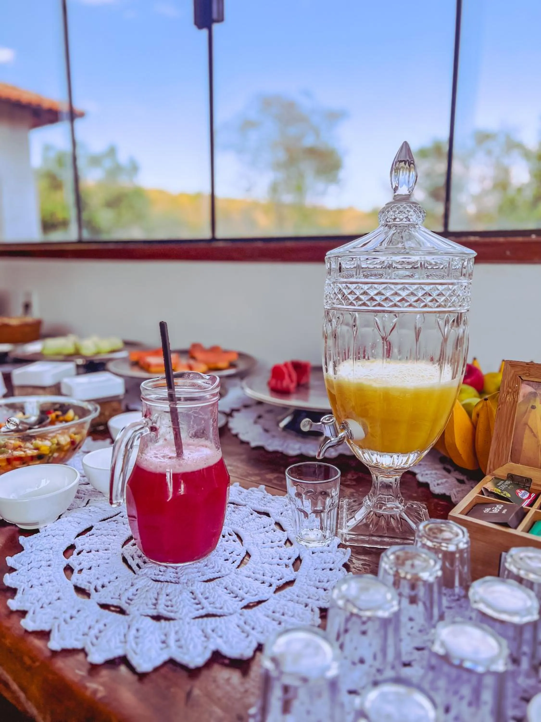 Breakfast in Chalés Terraviva