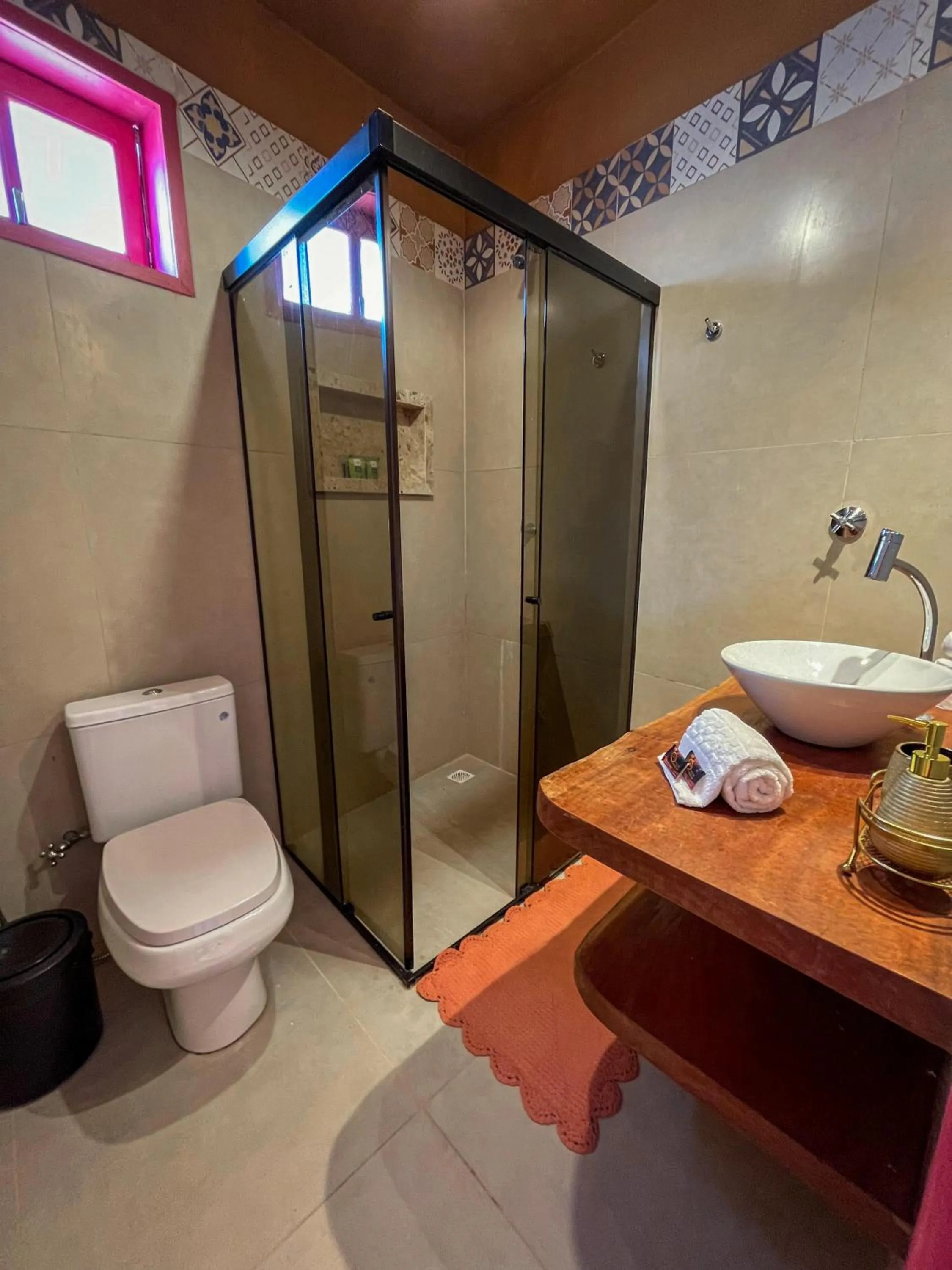 Bathroom in Chalés Terraviva