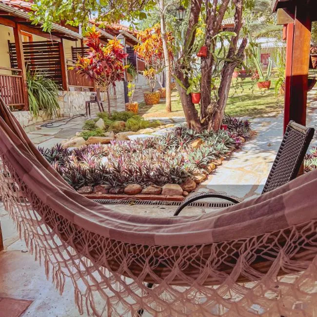 Patio in Chalés Terraviva