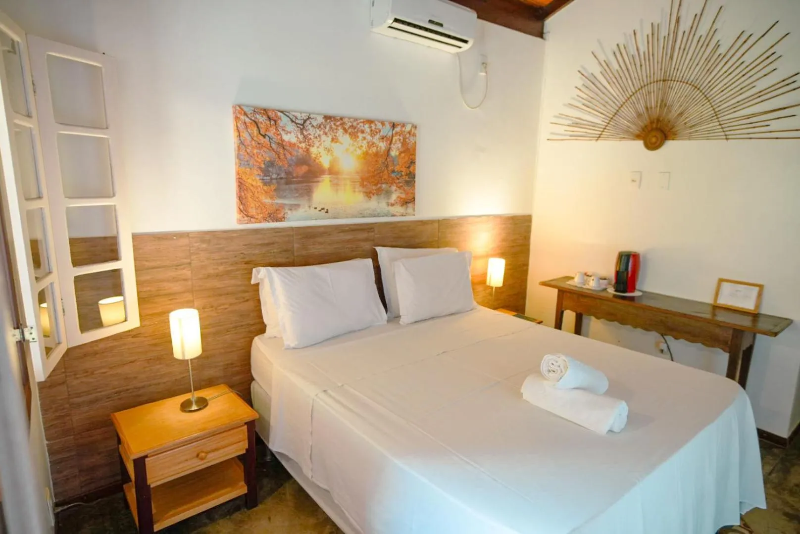 Bed in Chalés Terraviva