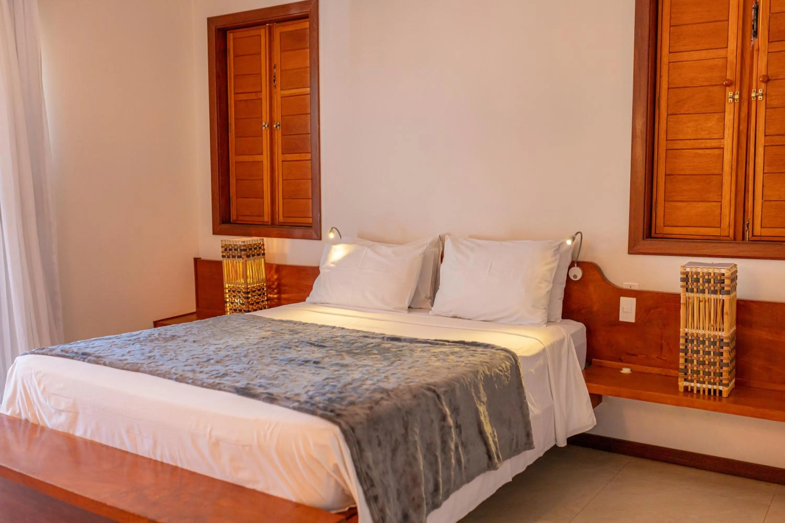 Bed in Chalés Terraviva