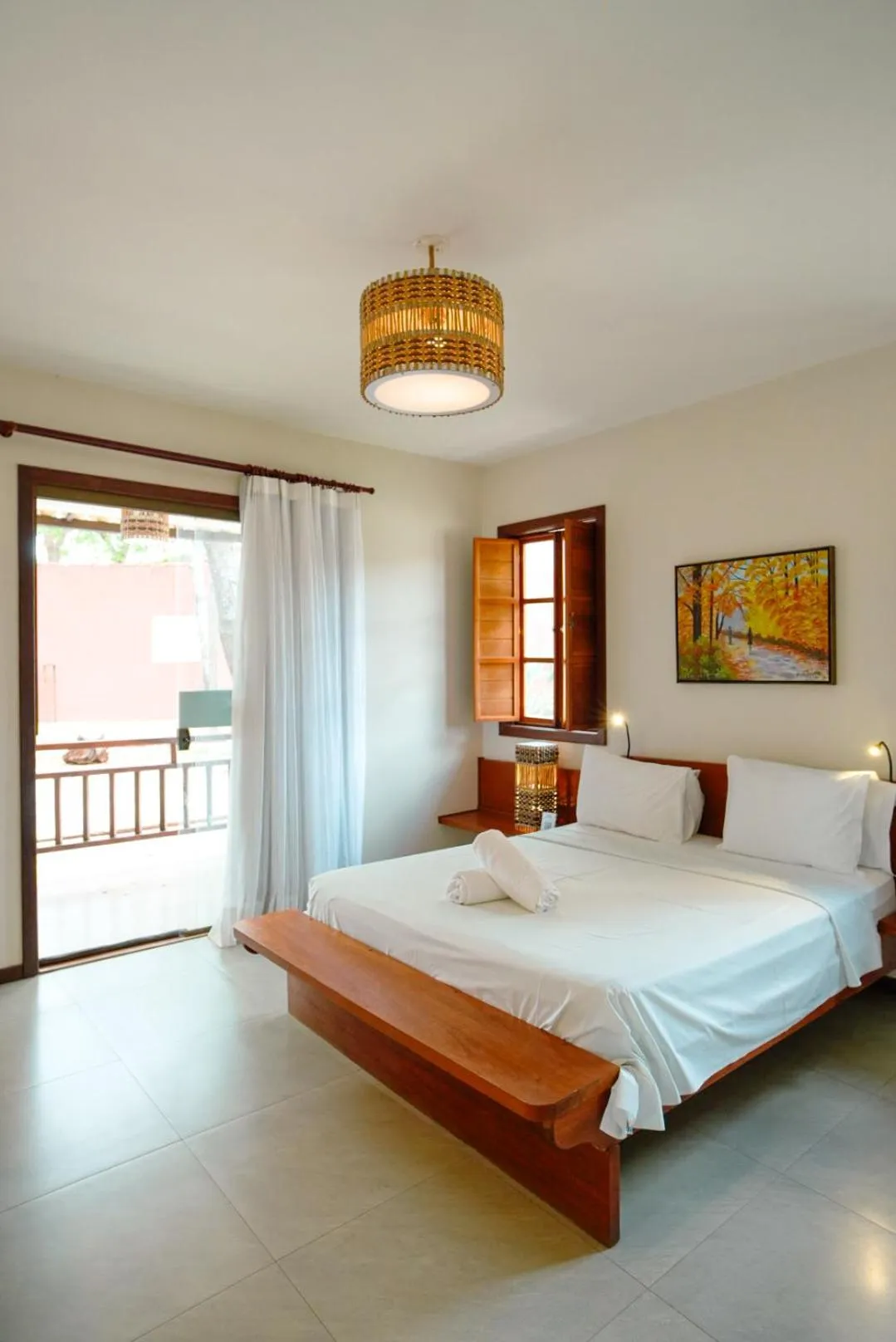 Bed in Chalés Terraviva