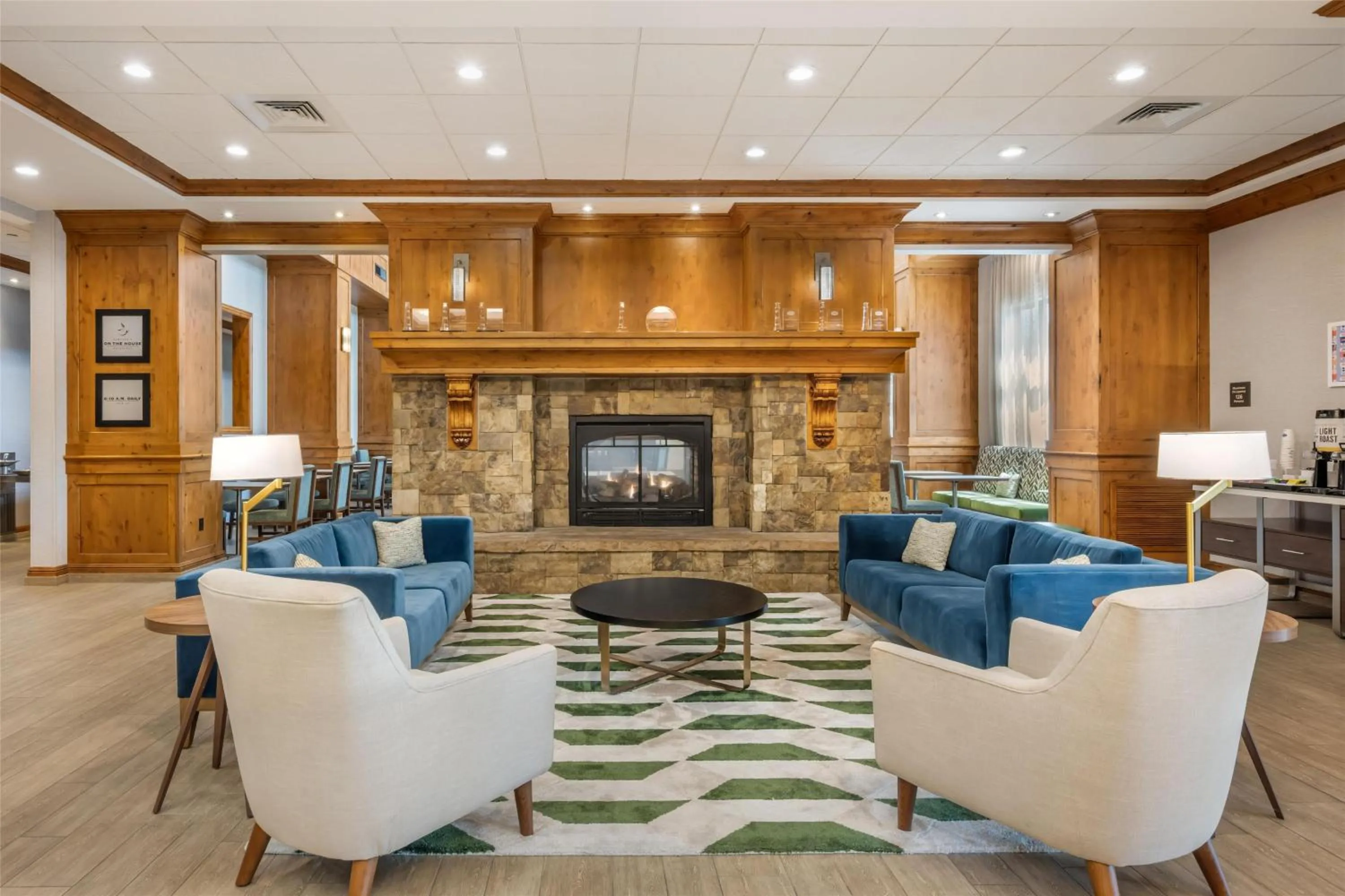 Lobby or reception in Hampton Inn and Suites Coeur d'Alene