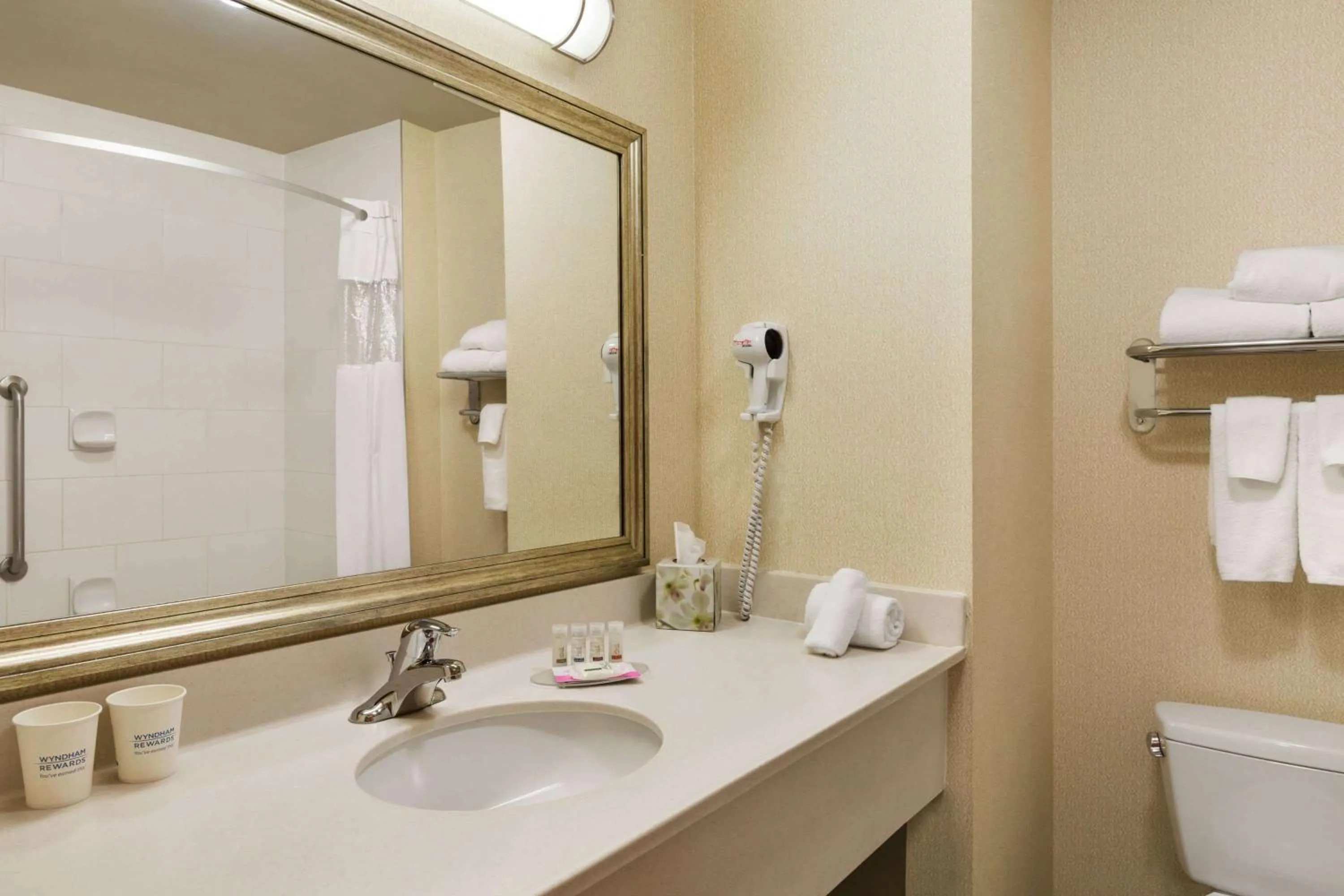 Bathroom in Days Inn & Suites by Wyndham Edmonton Airport