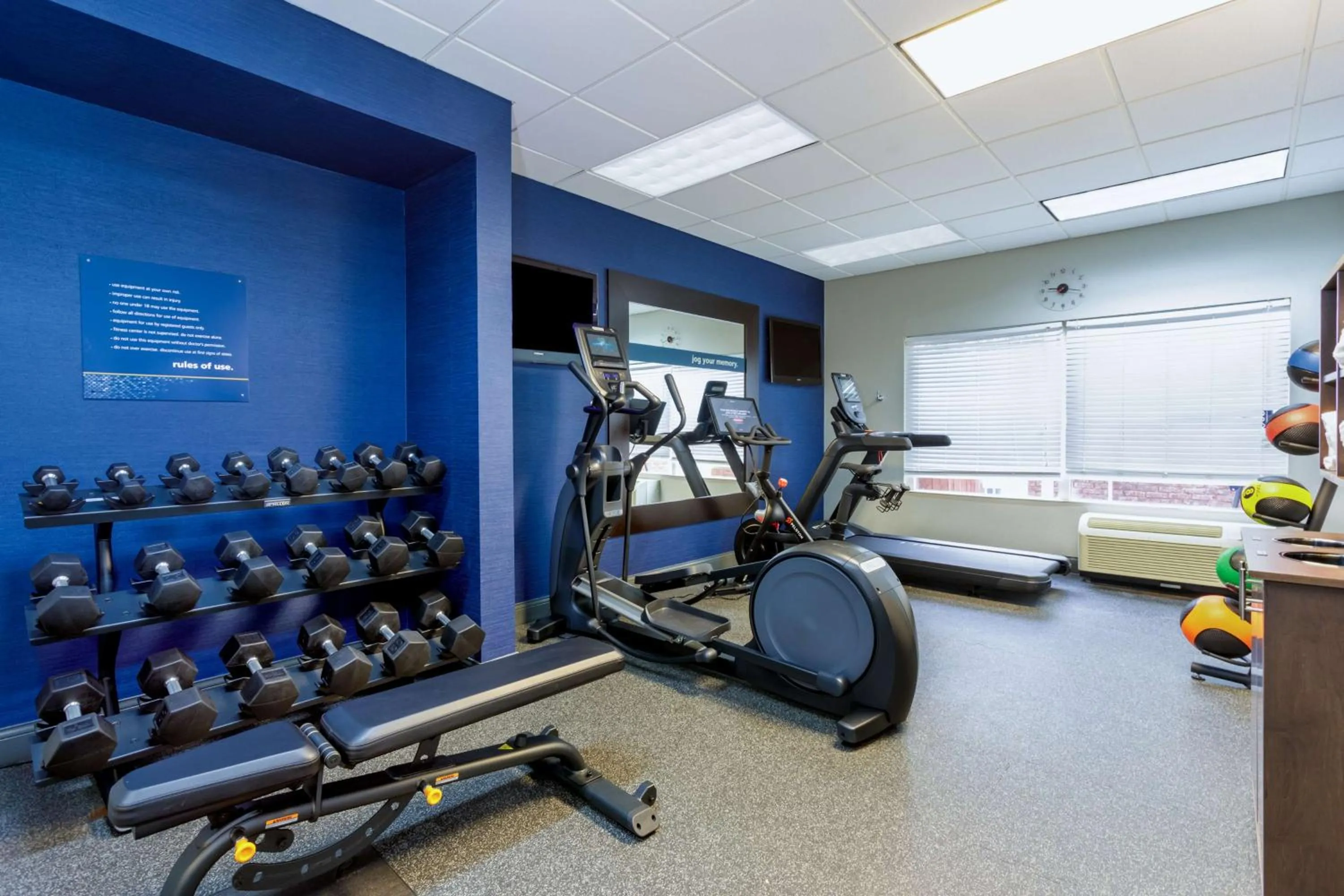 Fitness centre/facilities in Hampton Inn & Suites Tallahassee I-10-Thomasville Road