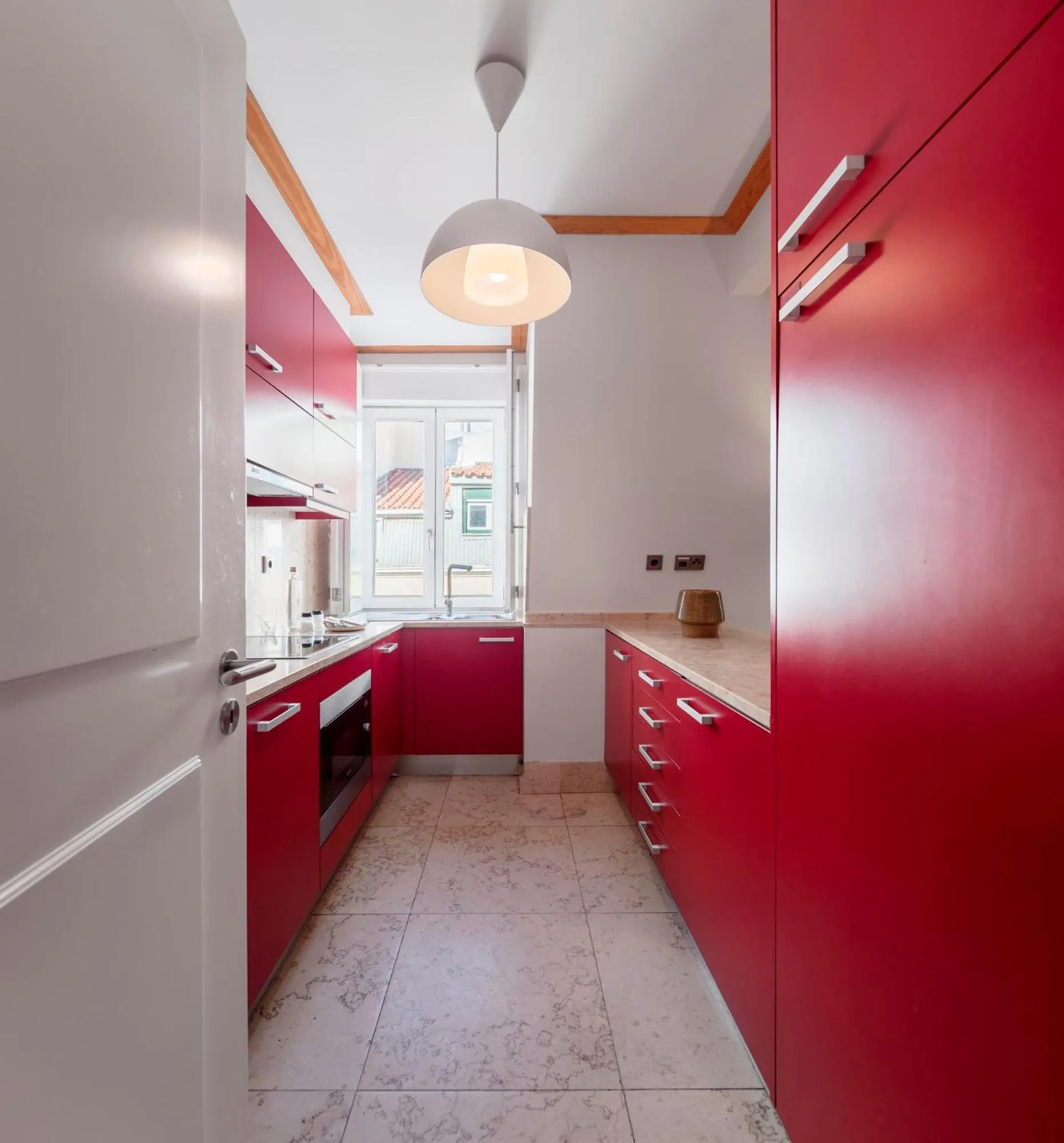 Kitchen or kitchenette in Palácio Camões - Lisbon Serviced Apartments