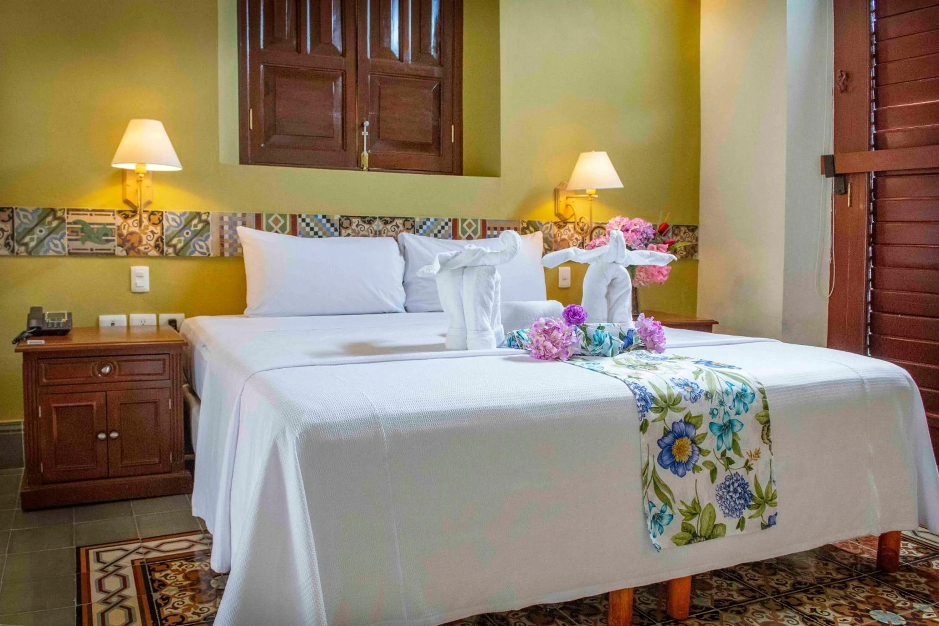 Bed in Hotel del Gobernador