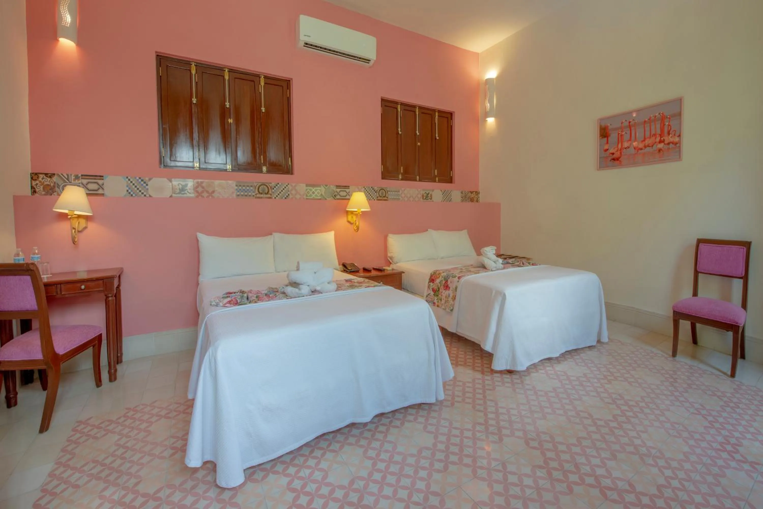 Bed in Hotel del Gobernador