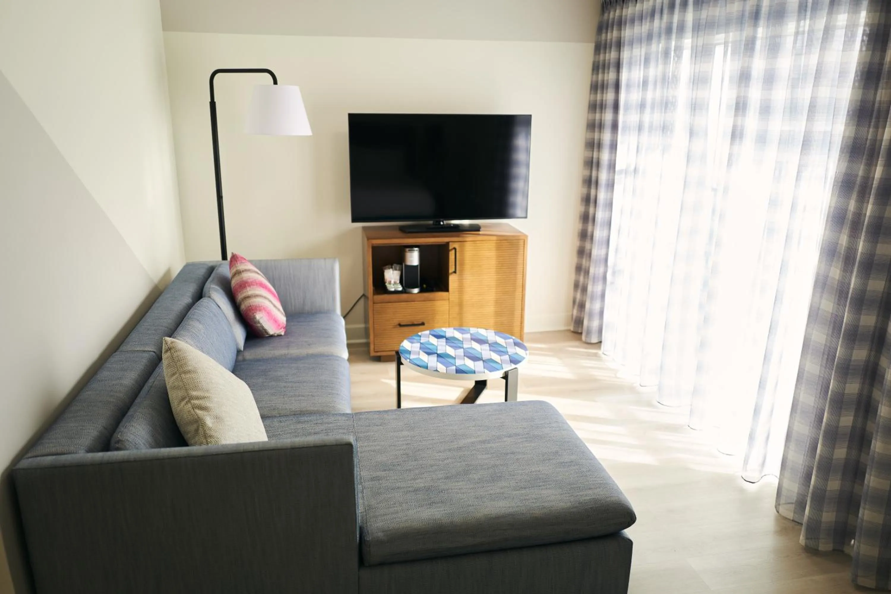 Living room in SoMa House