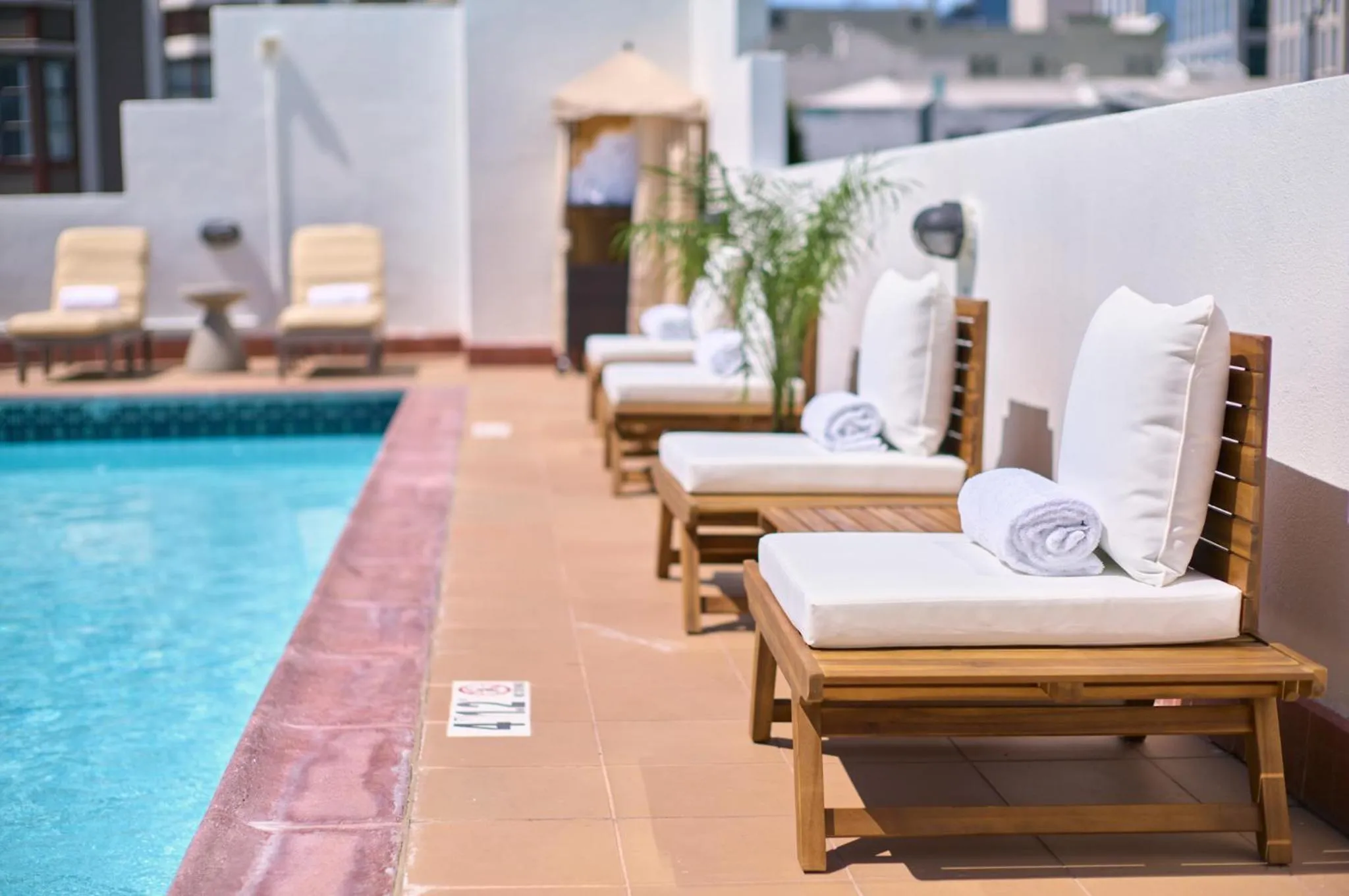 Swimming pool in SoMa House