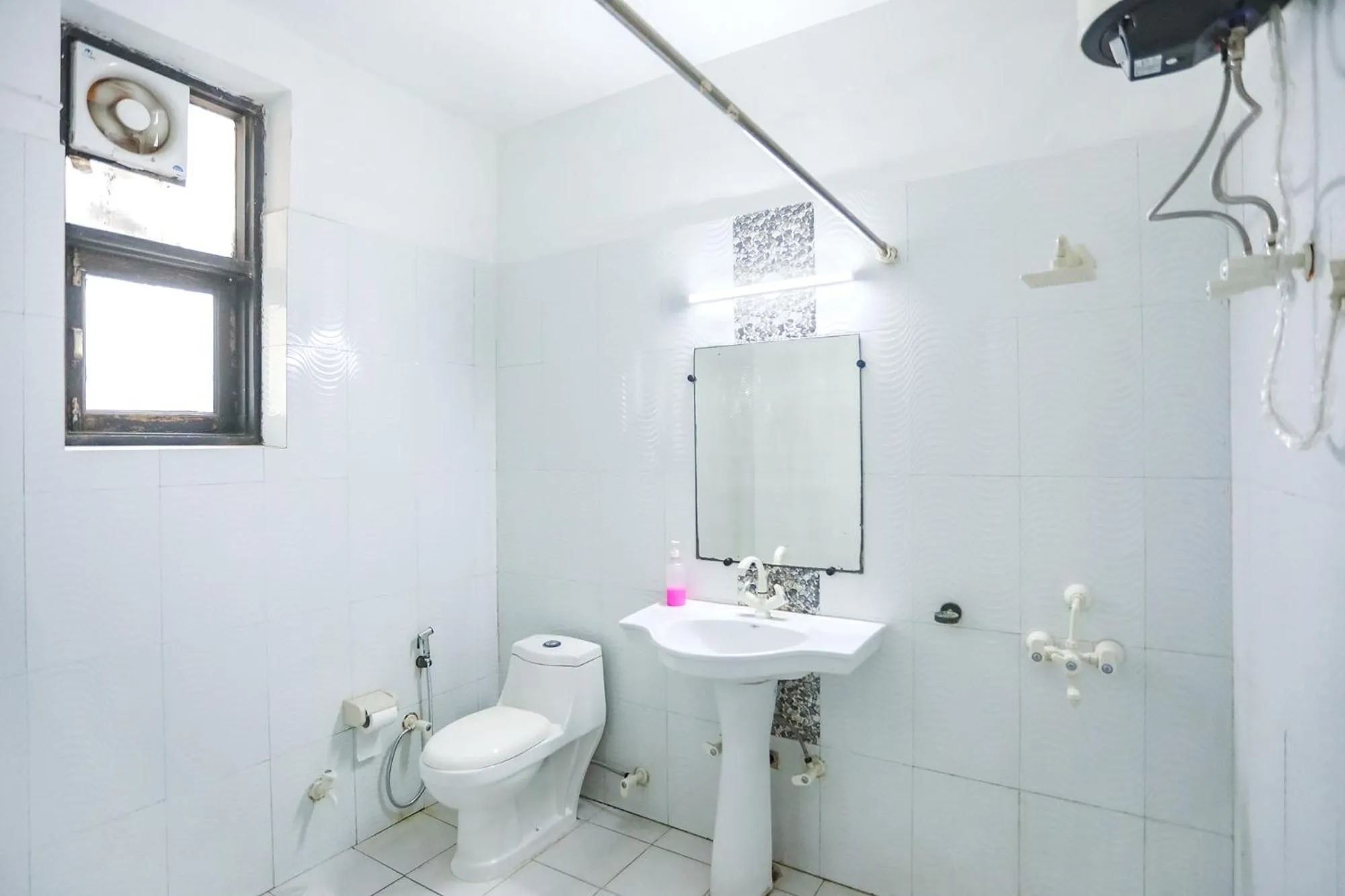 Bathroom in FabHotel F9 H Block Sector 51