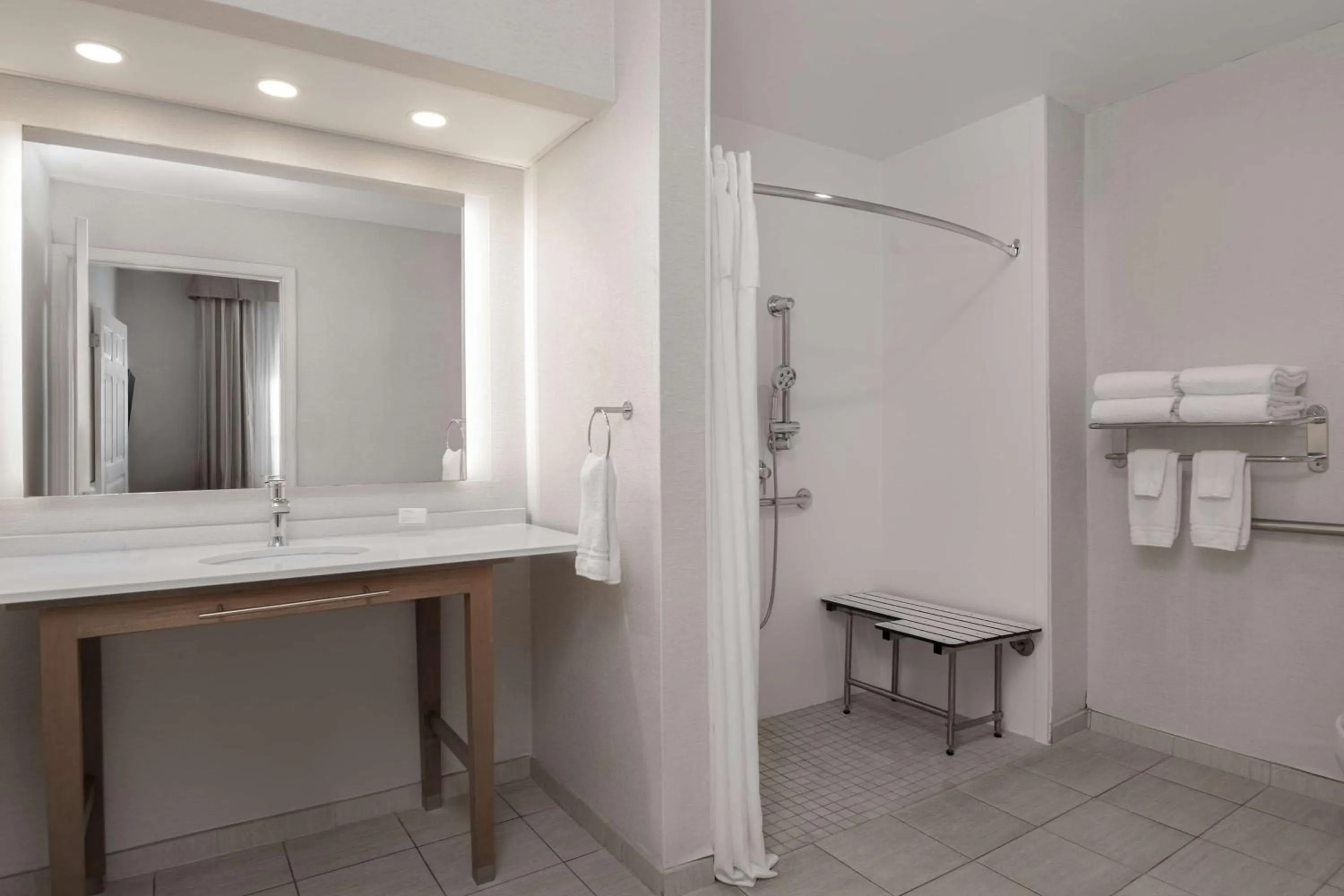 Bathroom in Homewood Suites by Hilton Tallahassee