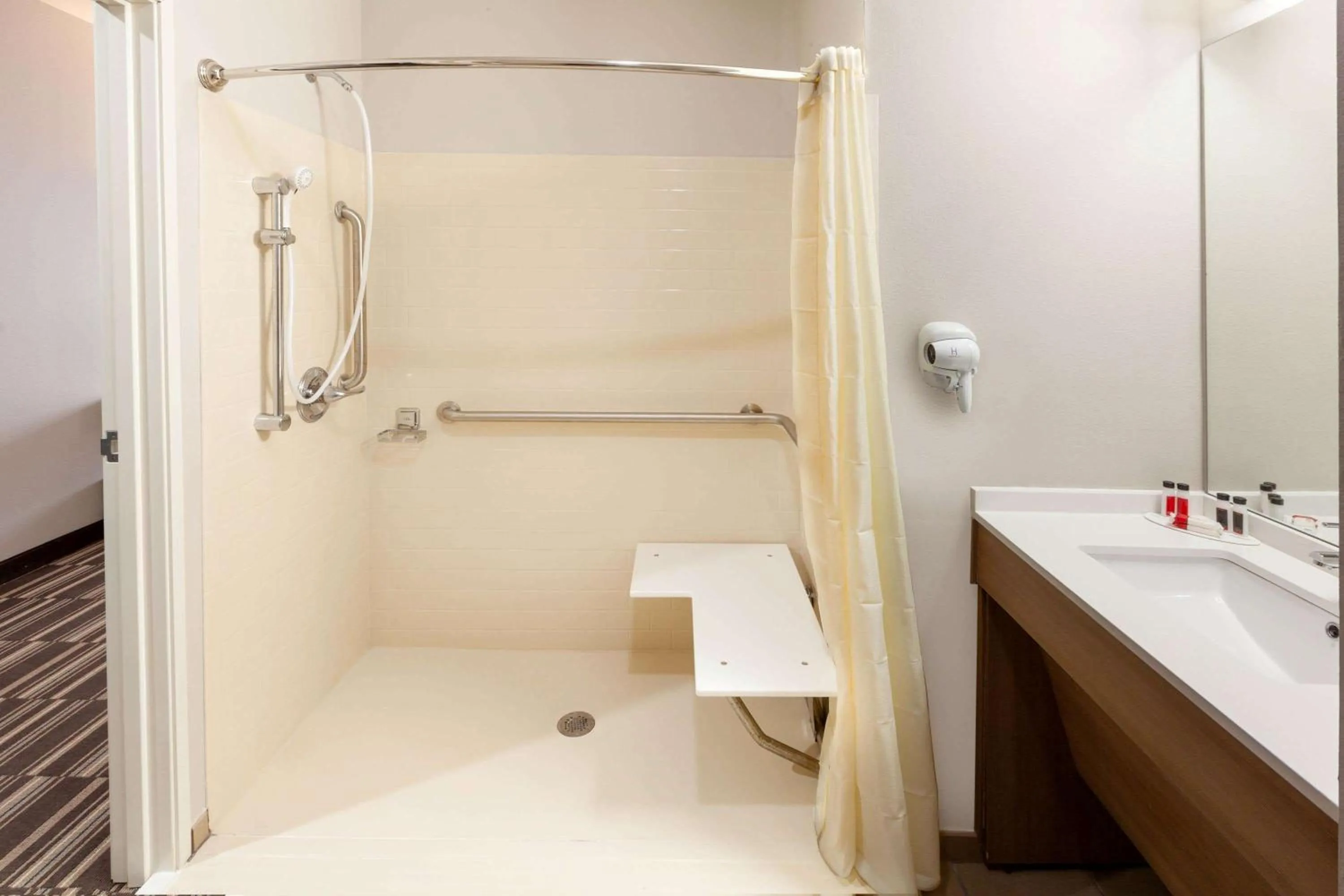 Shower in Microtel Inn & Suites by Wyndham College Station