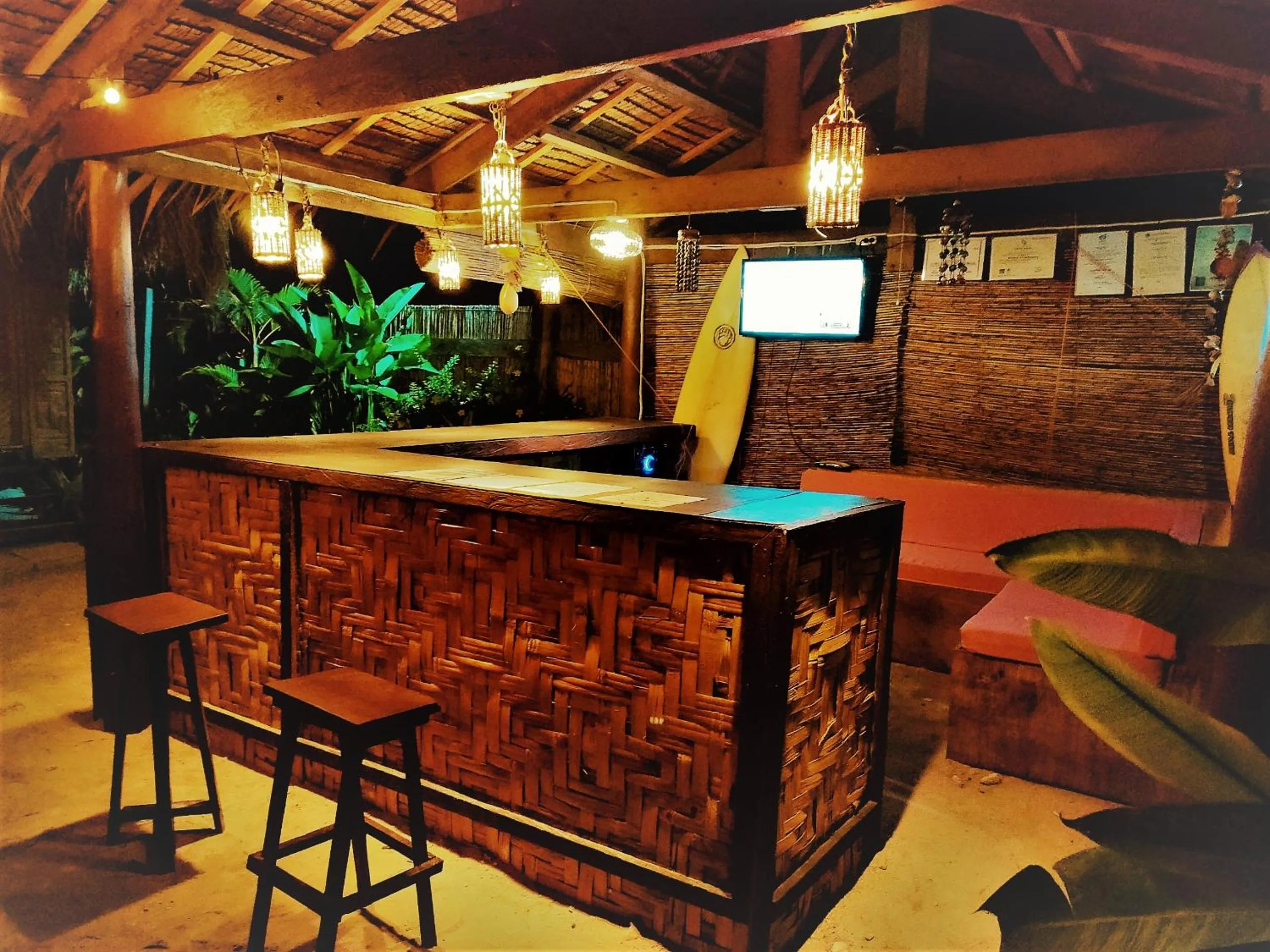 Property building in Siargao Tropic Hostel