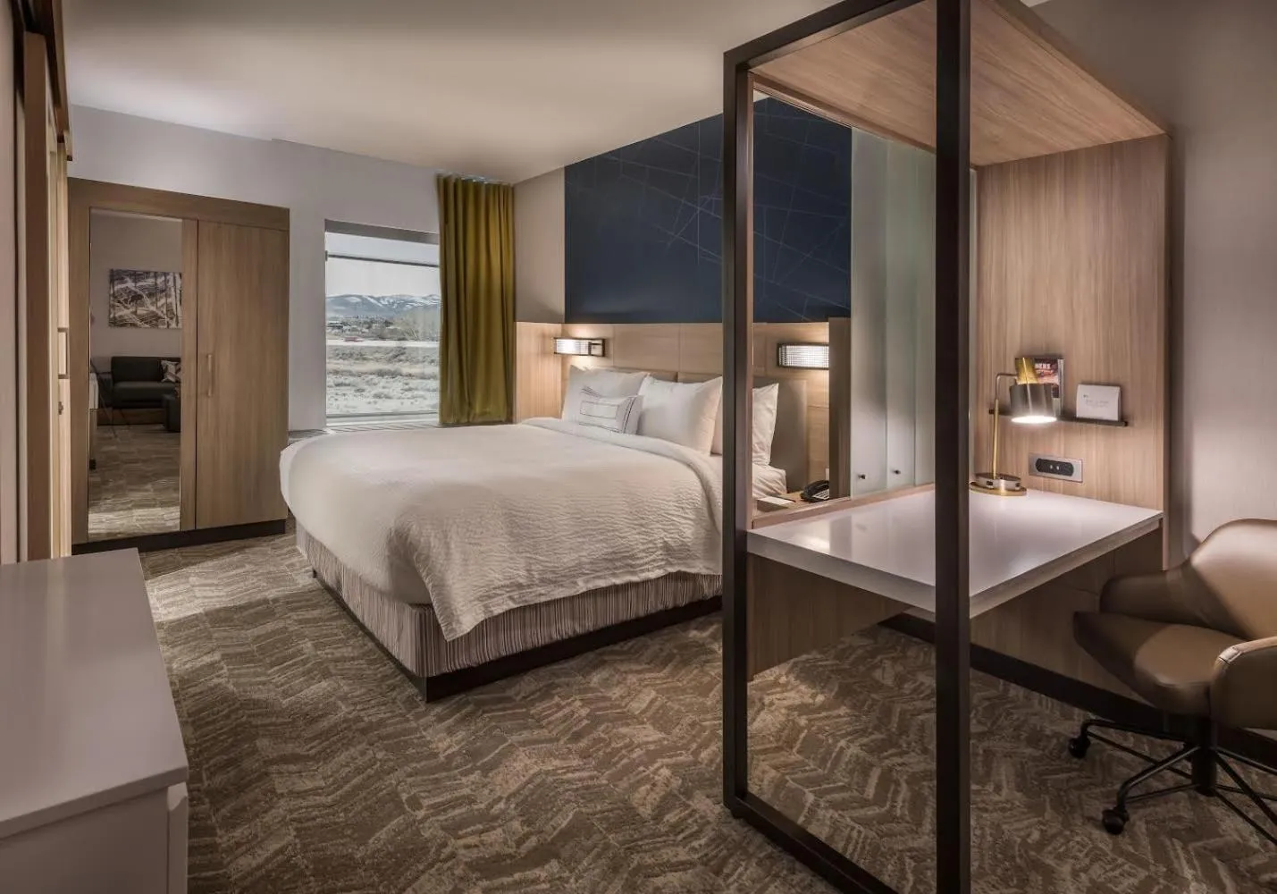 Bed in SpringHill Suites by Marriott Reno