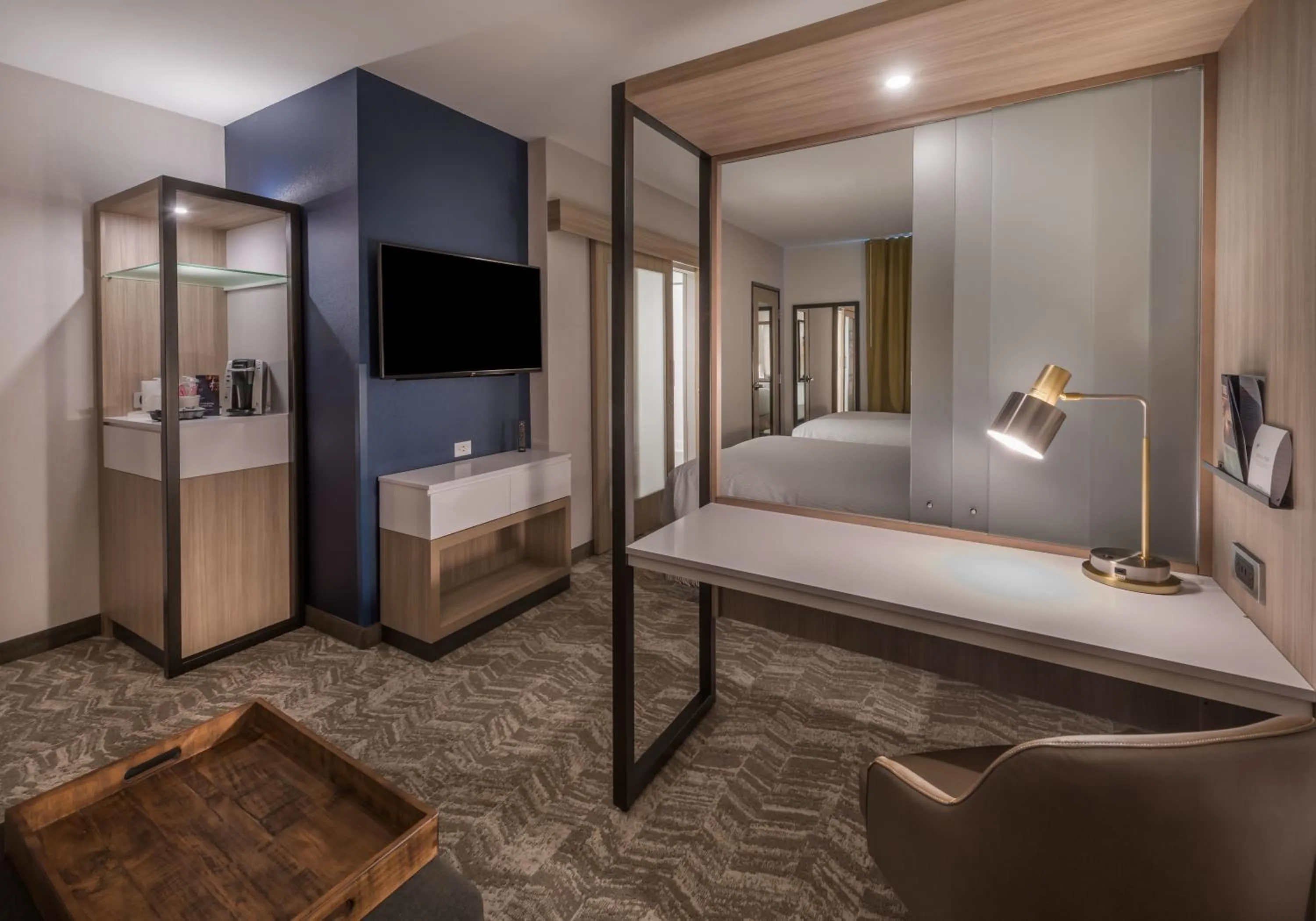 Bed in SpringHill Suites by Marriott Reno