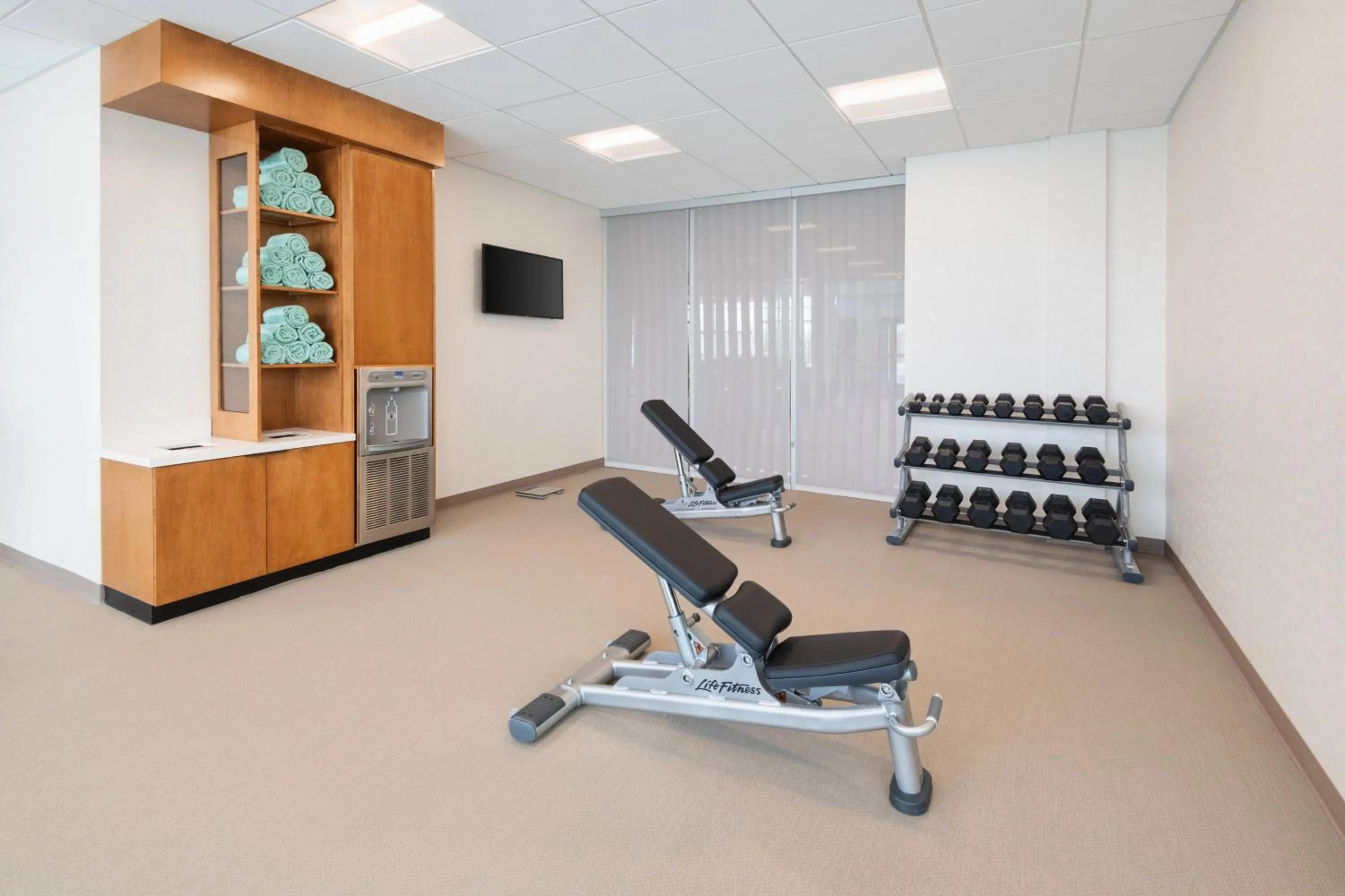Fitness centre/facilities in SpringHill Suites by Marriott Tifton