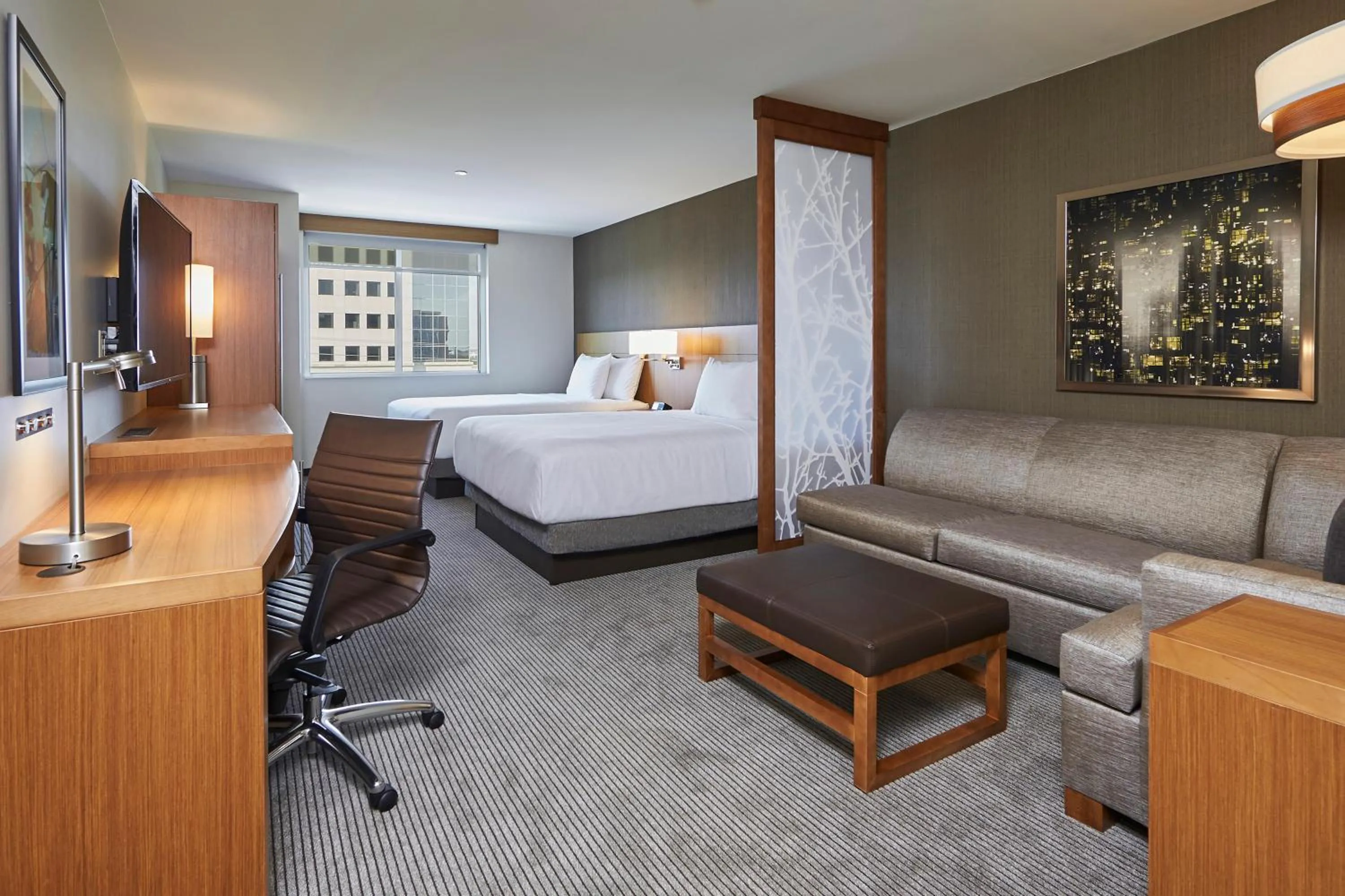 Bedroom, Bed in Hyatt Place Toronto Mississauga and Luxe Convention Centre