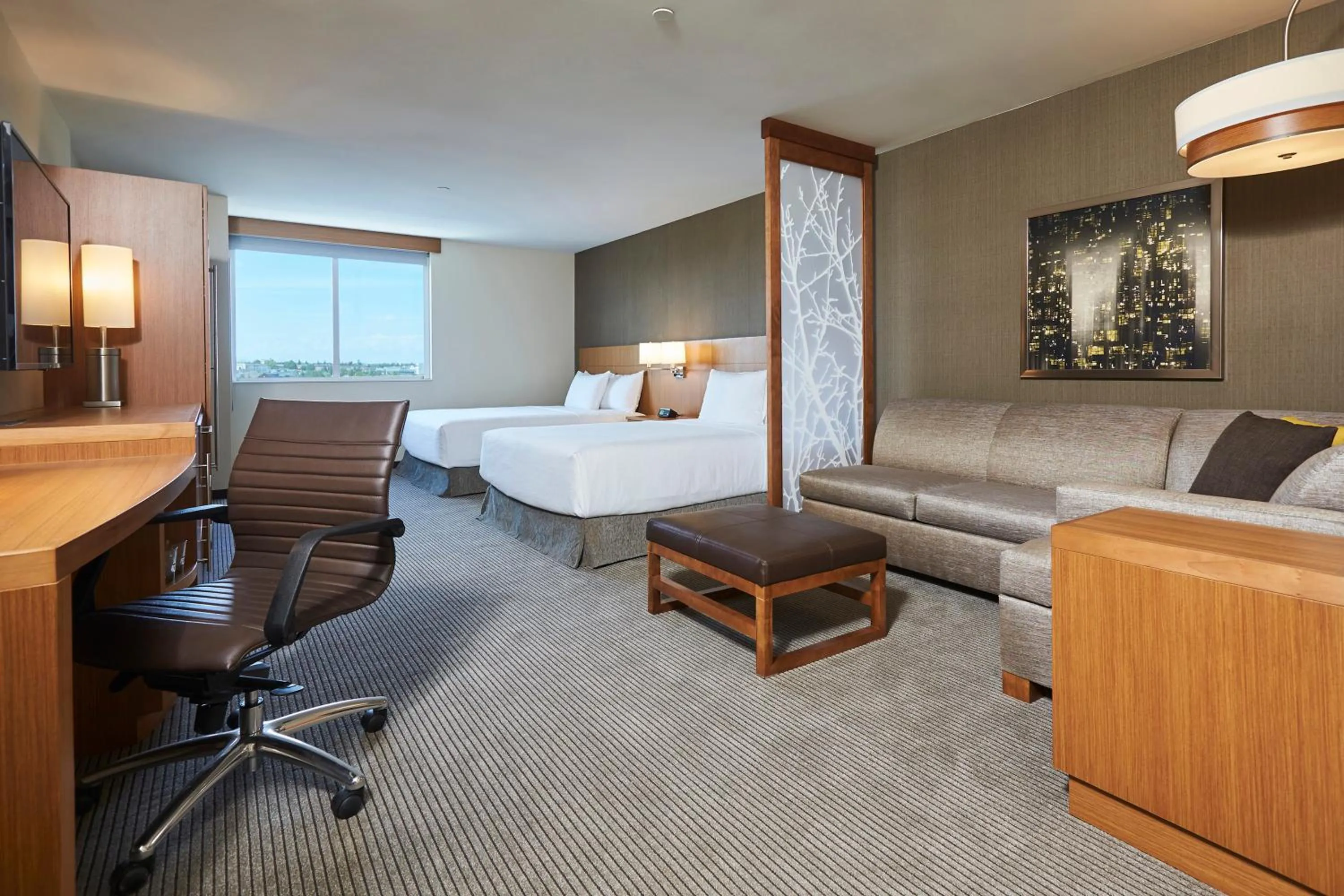 Bedroom, Bed in Hyatt Place Toronto Mississauga and Luxe Convention Centre