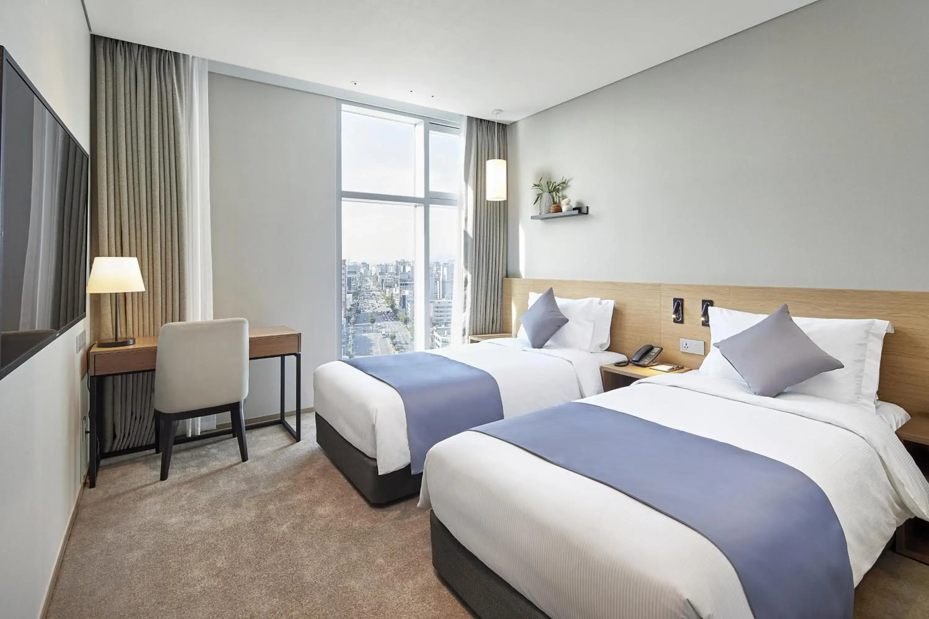 Standard Twin Room with Bathtub in MD Hotel Doksan Standard Twin Room with Bathtub in MD Hotel Doksan