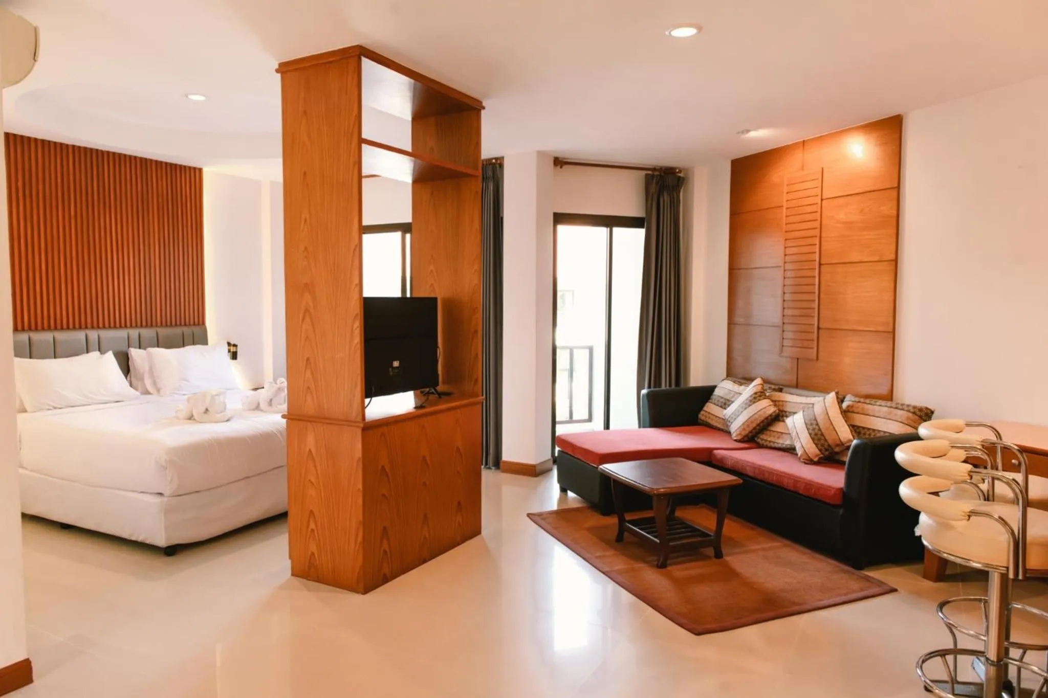 Bed in President Hotel Udonthani