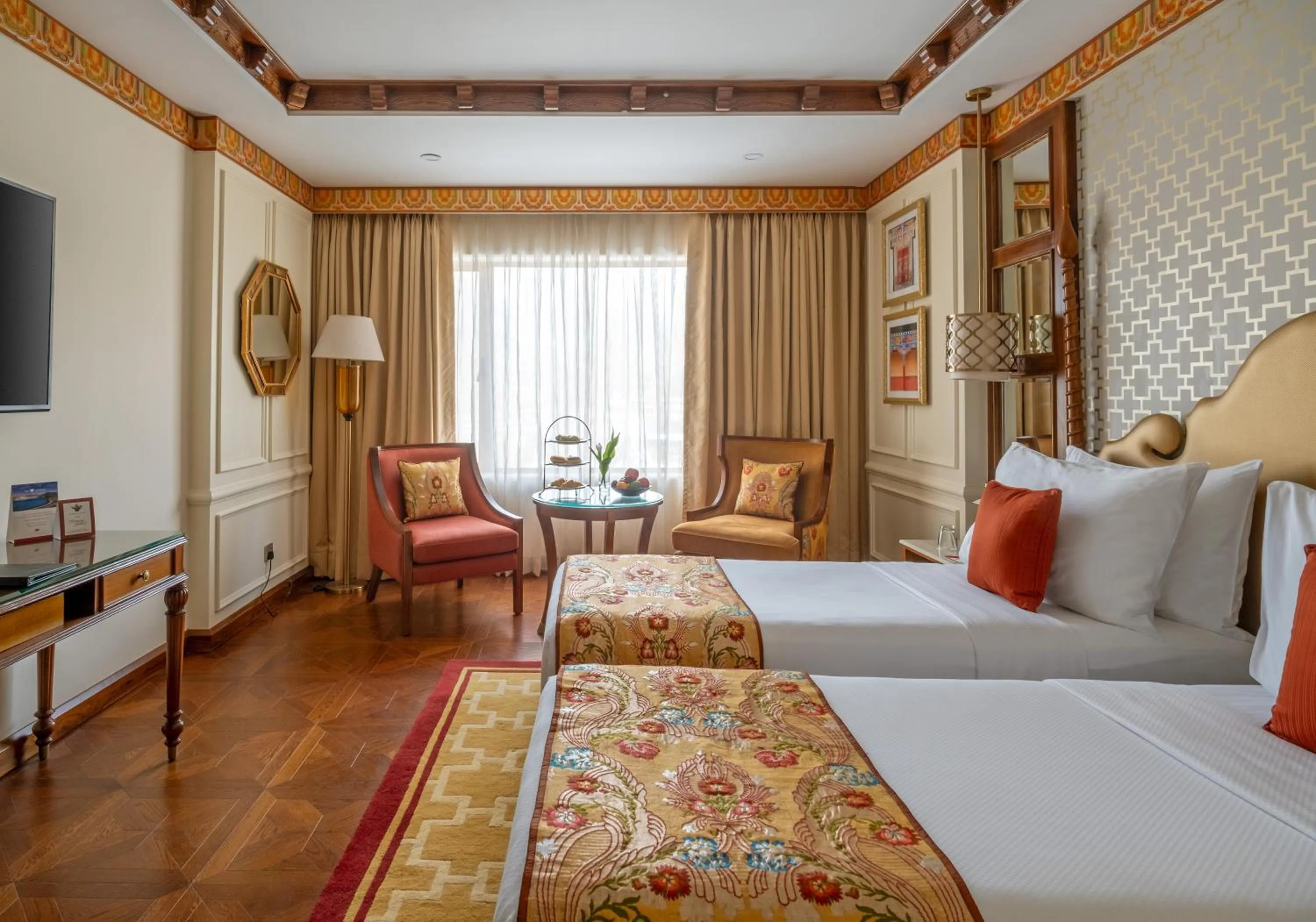 Bed in The Grand Dragon Ladakh