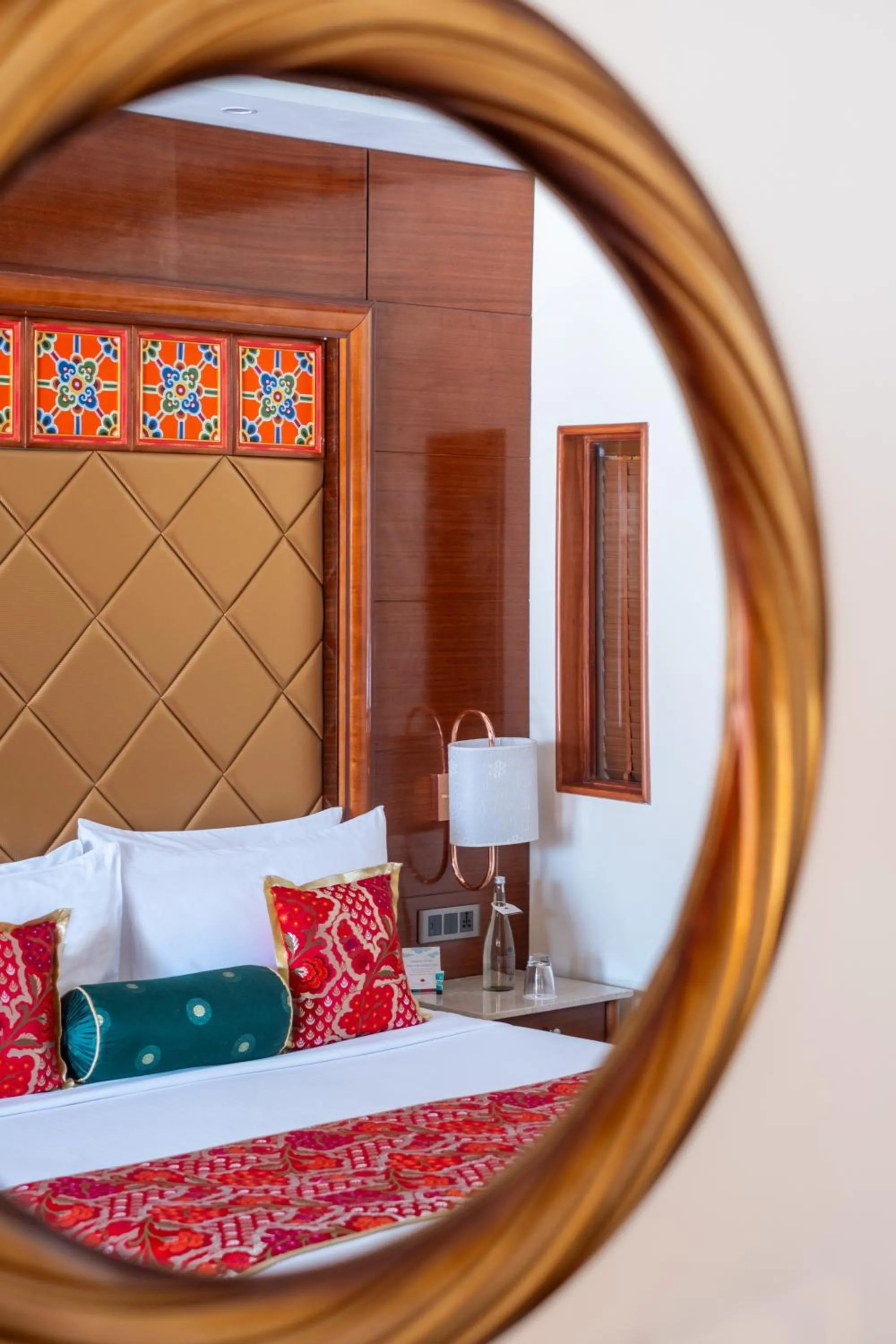 Bed in The Grand Dragon Ladakh