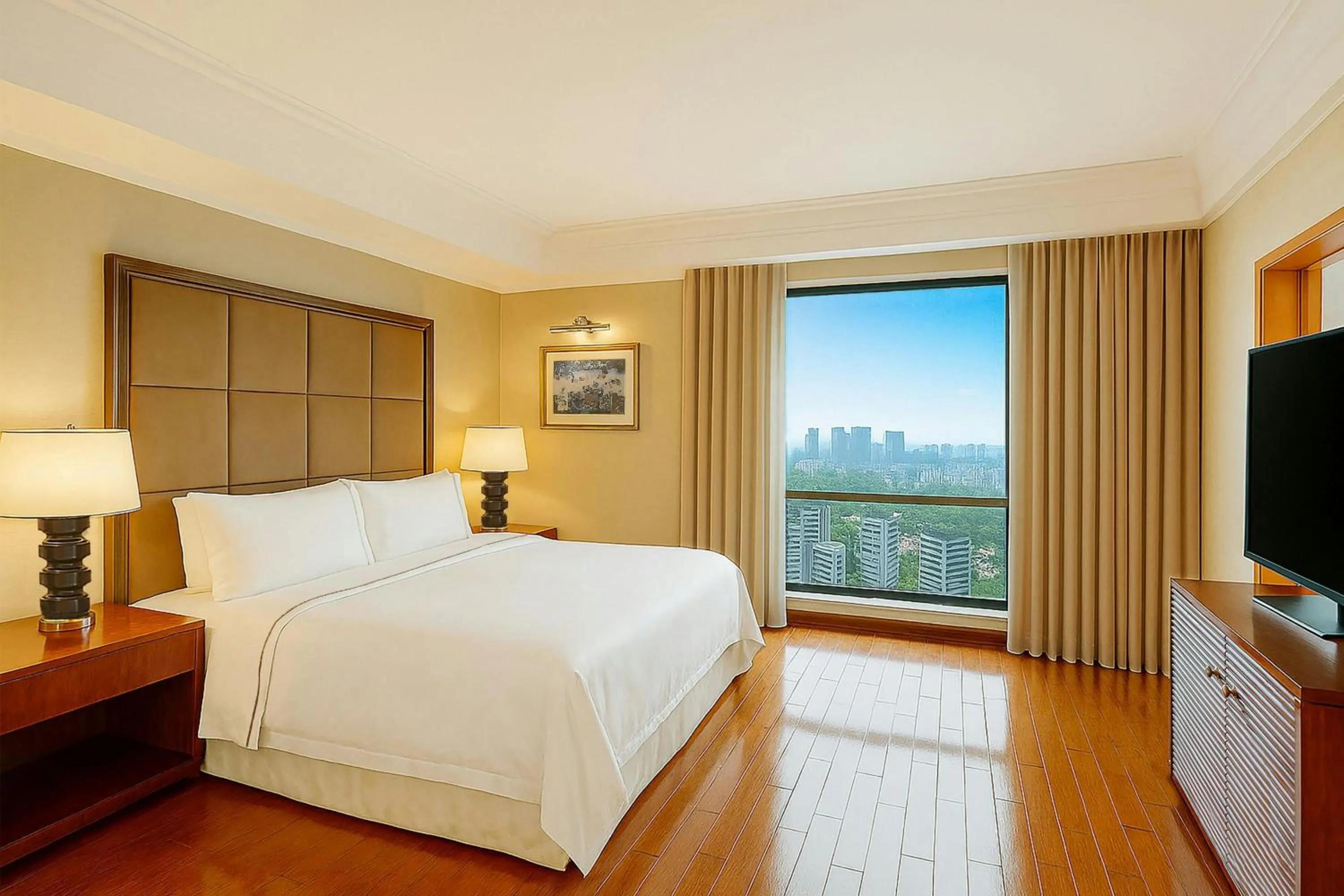 Living room, Bed in The Westin Dhaka
