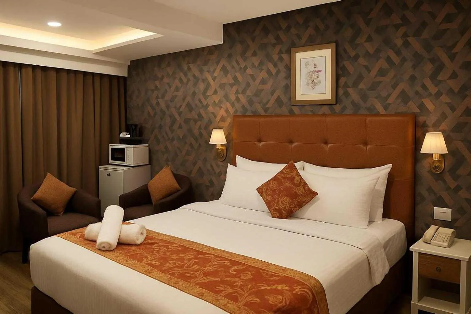 Bed in JMM Grand Suites