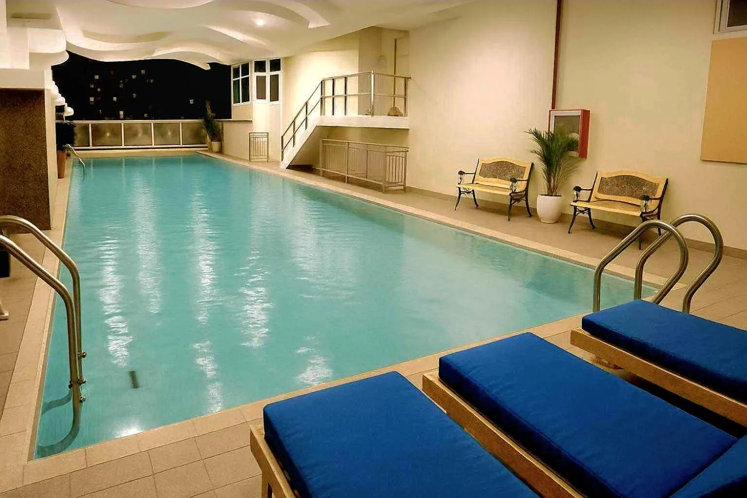 Pool view in JMM Grand Suites