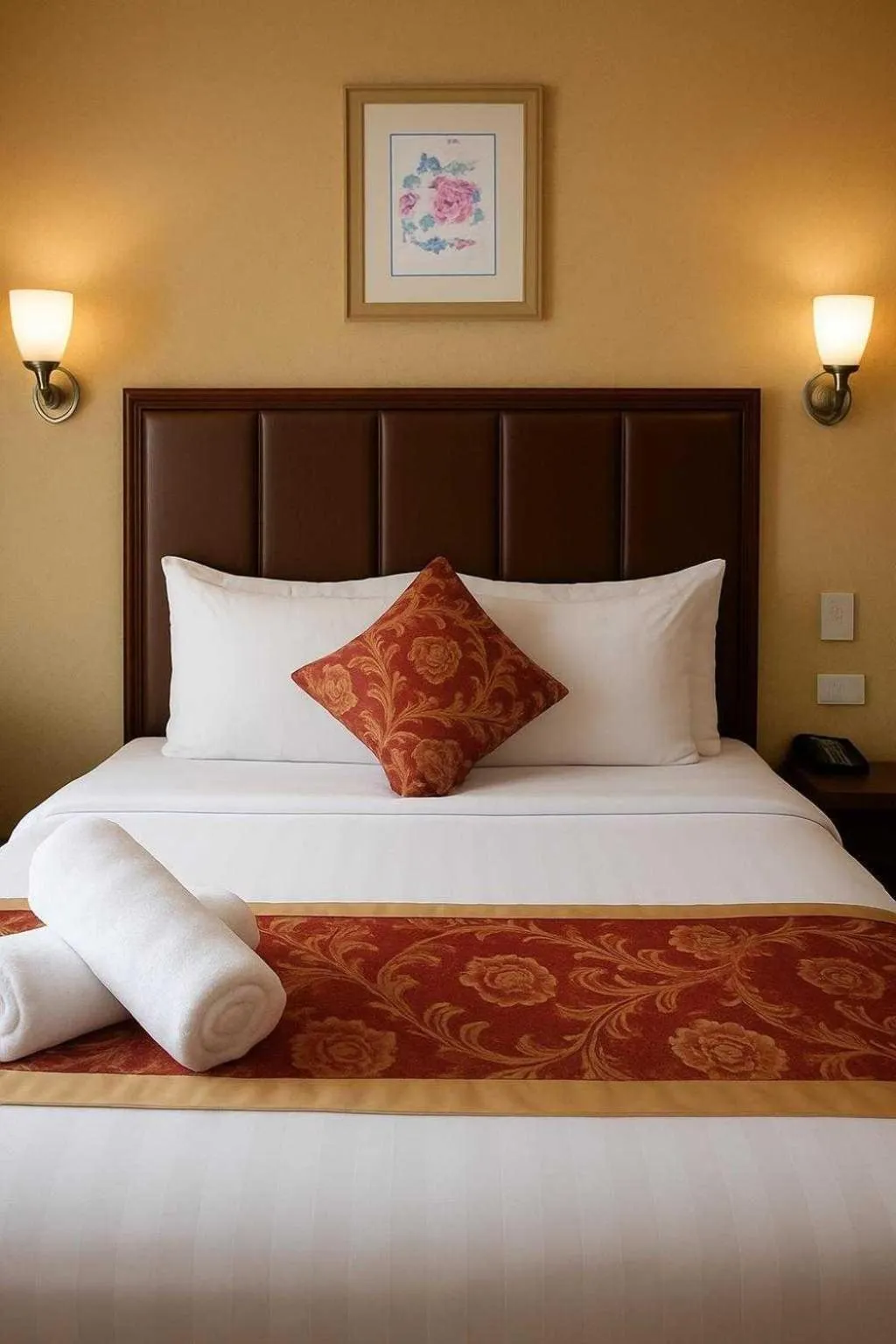 Bed in JMM Grand Suites