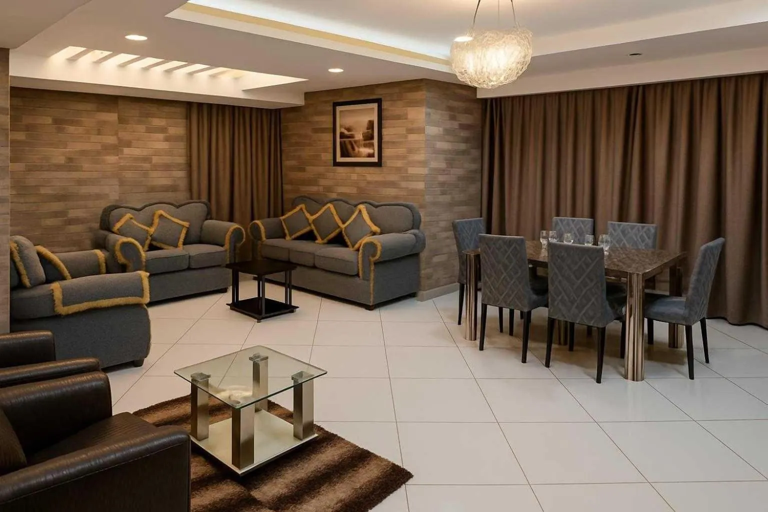 Living room in JMM Grand Suites