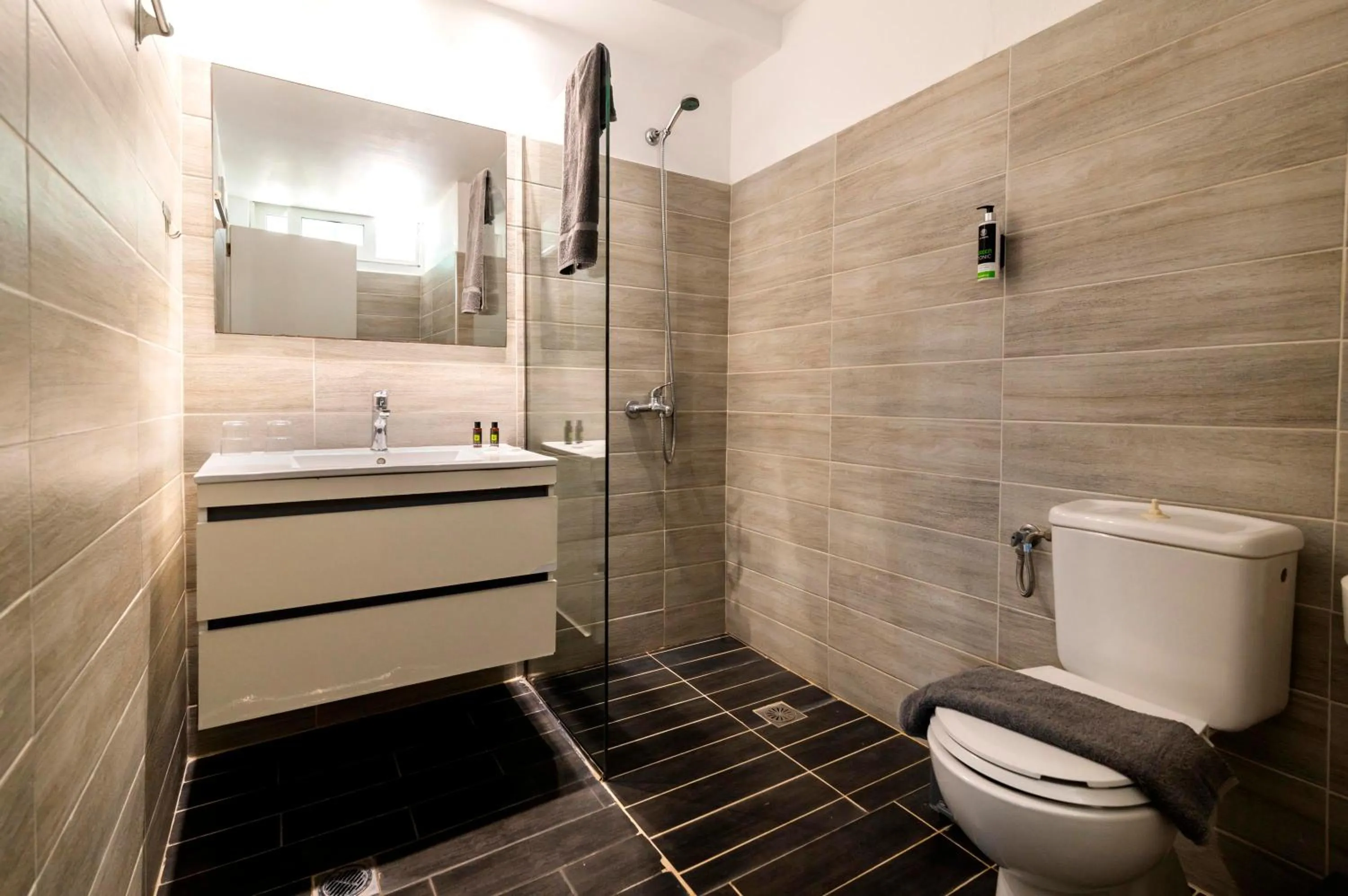Shower in Lefka Hotel & Apartments