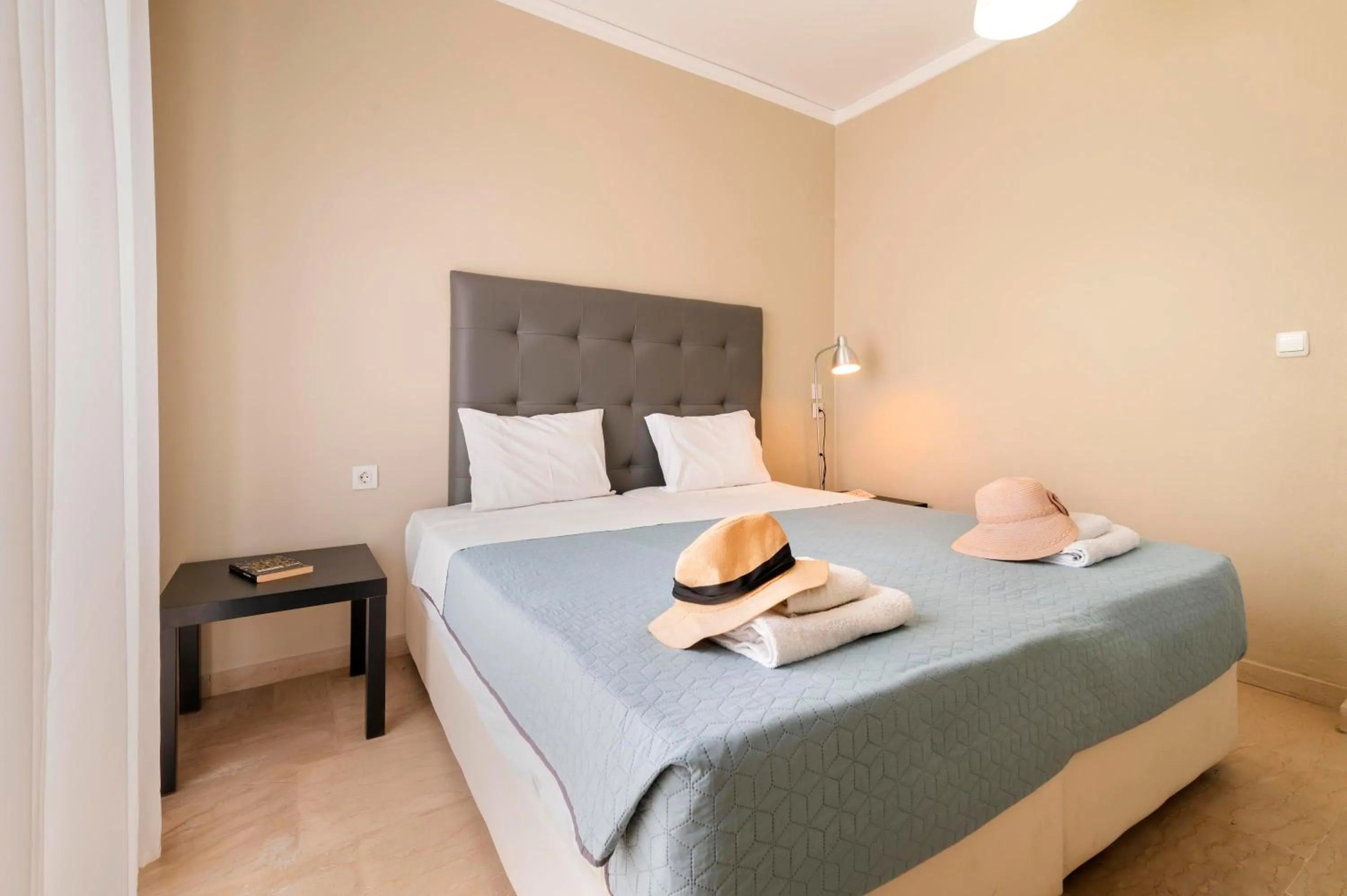 Bed in Lefka Hotel & Apartments