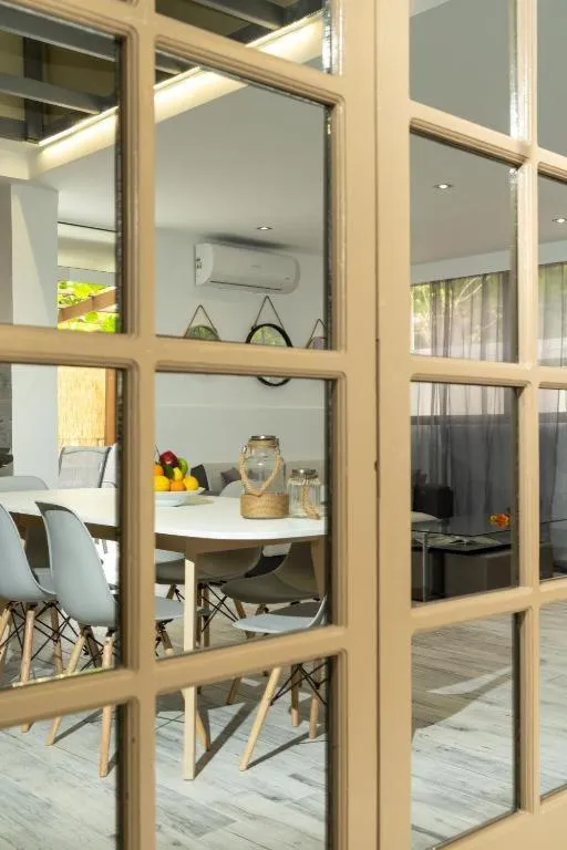 Kitchen or kitchenette in Lefka Hotel & Apartments