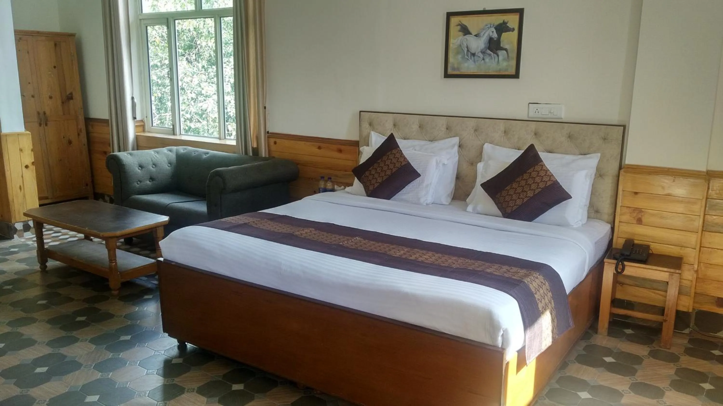 Bed in Highland Village Resort