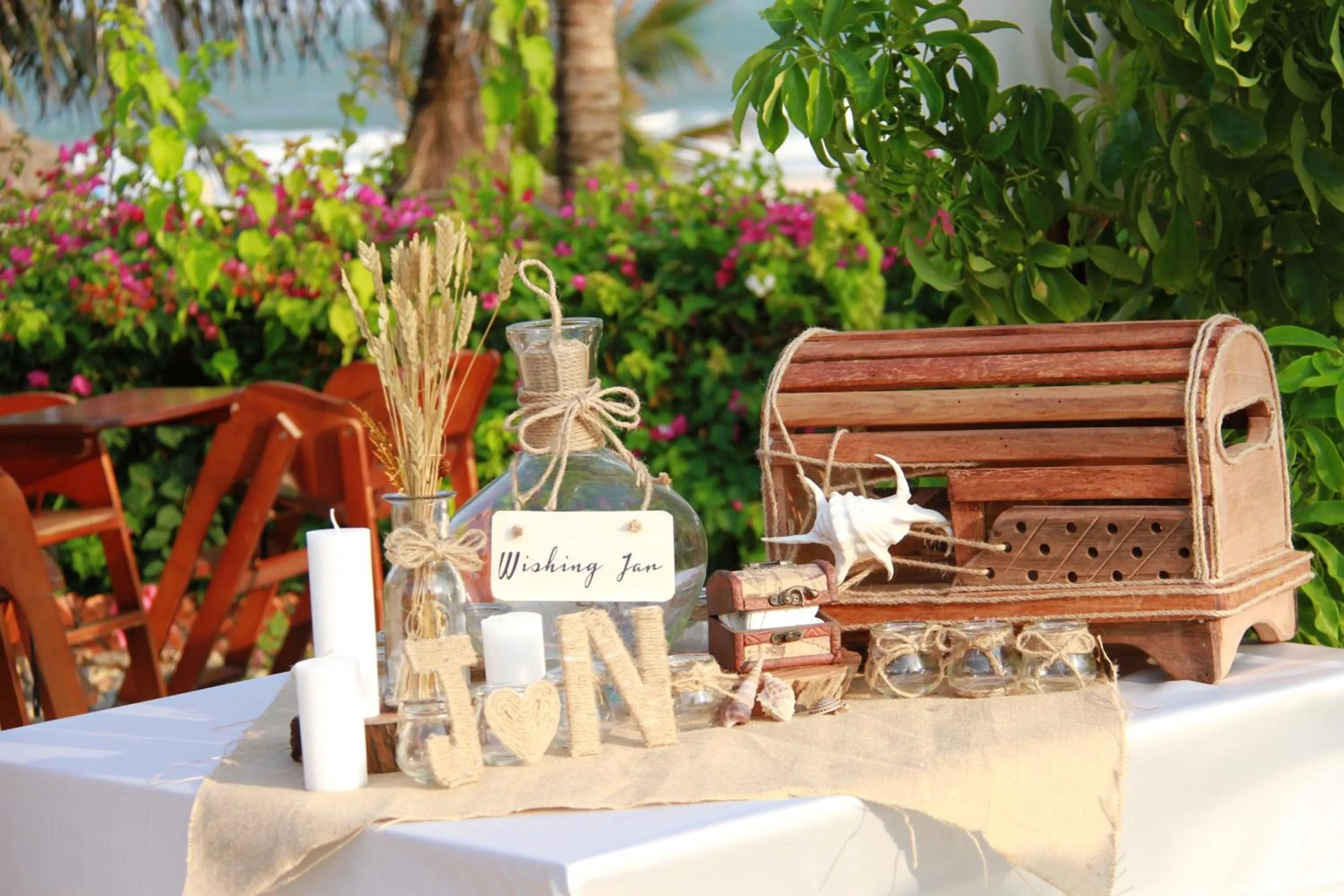 Decorative detail in Poshanu Boutique Resort