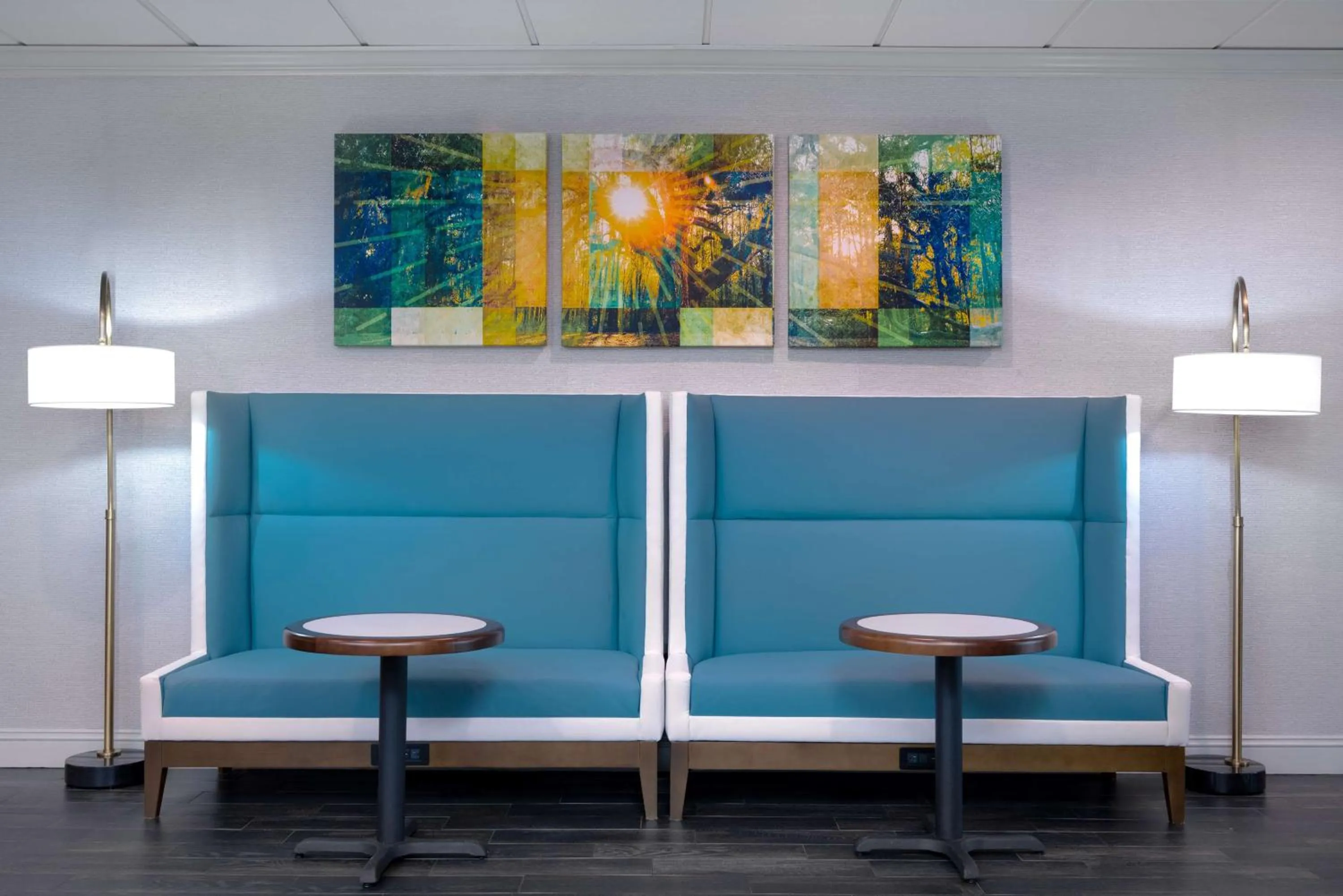 Lobby or reception in Hampton Inn Tallahassee-Central