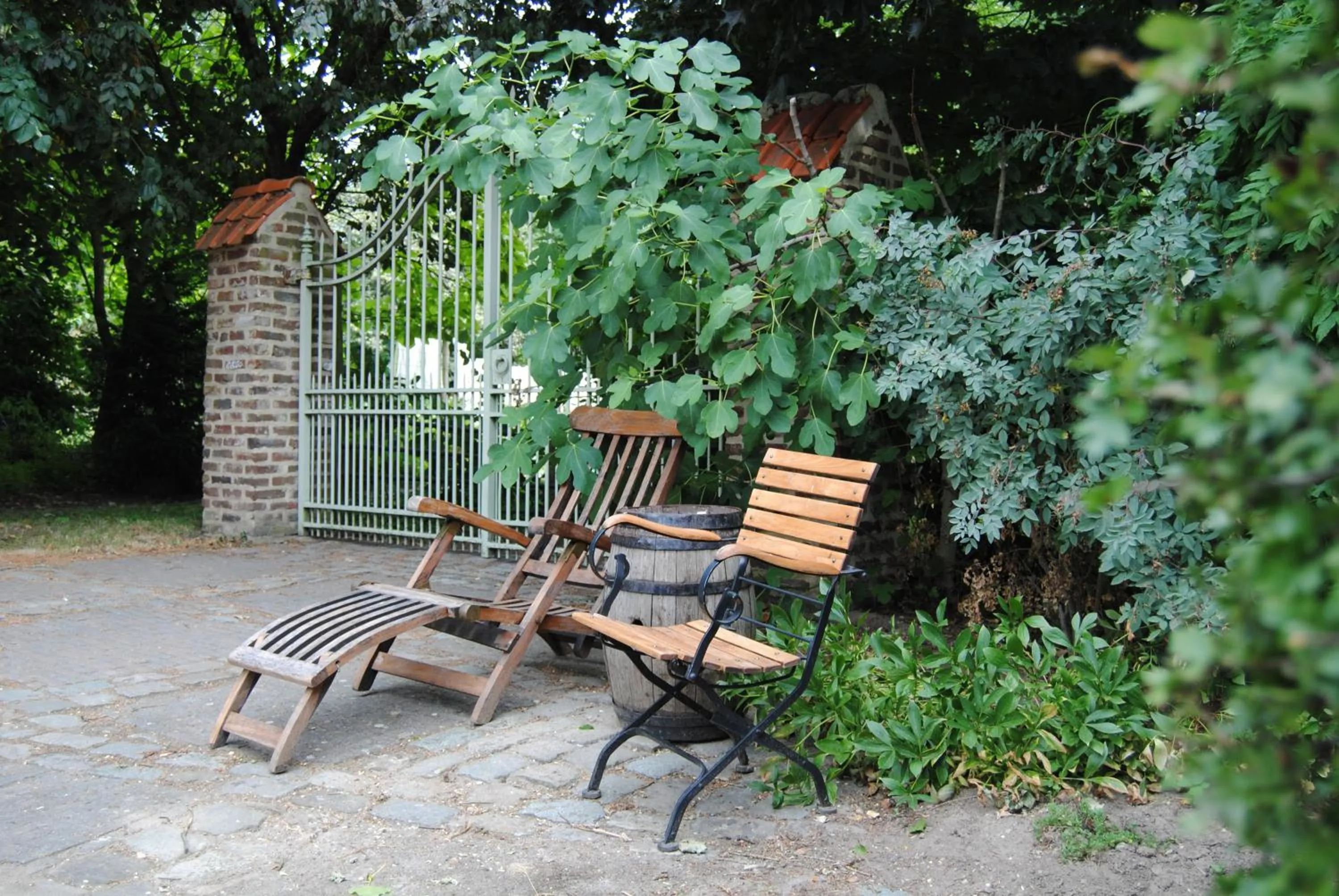 Garden in B&B Het Loonderhof
