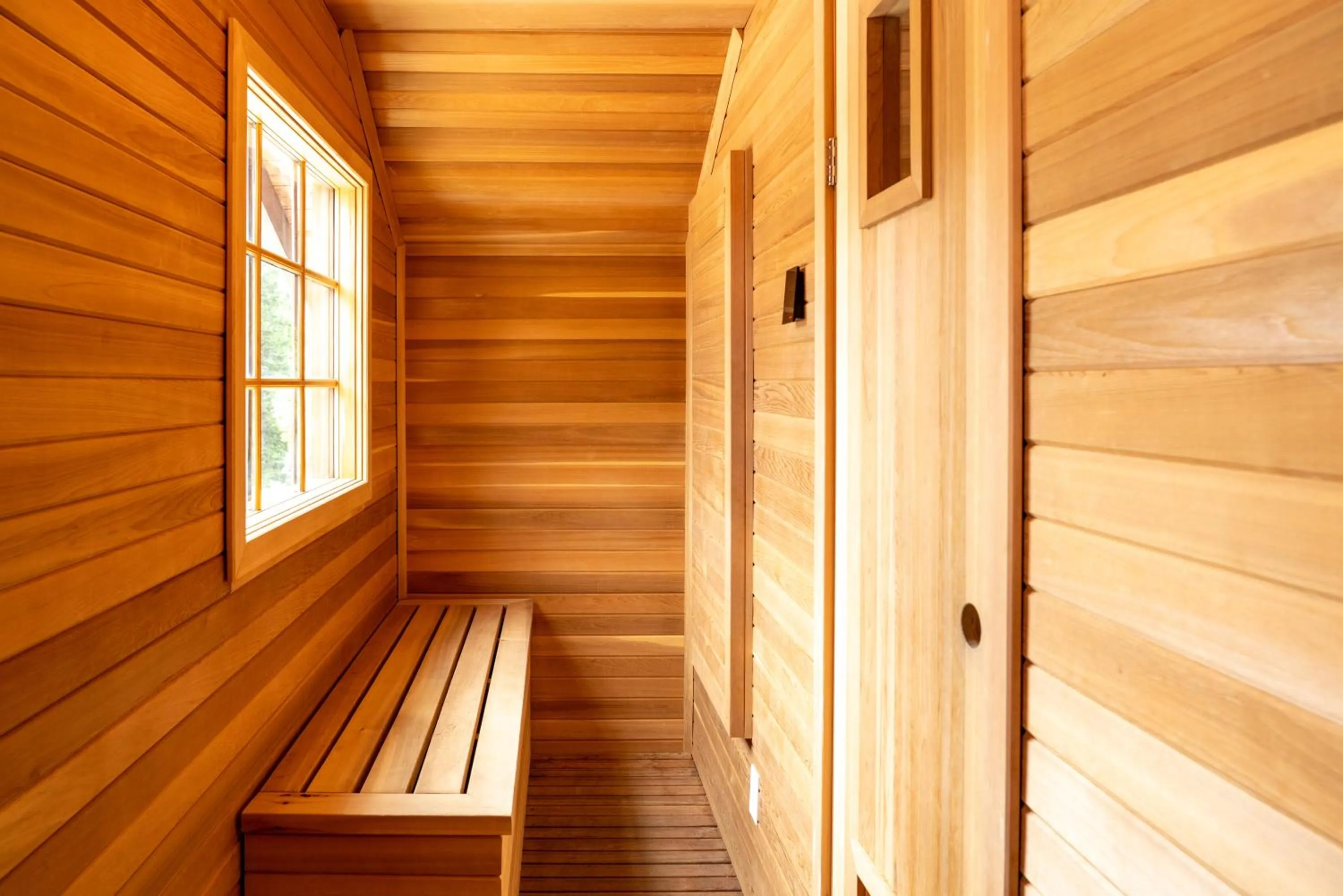 Sauna in The Hidden Ridge Resort