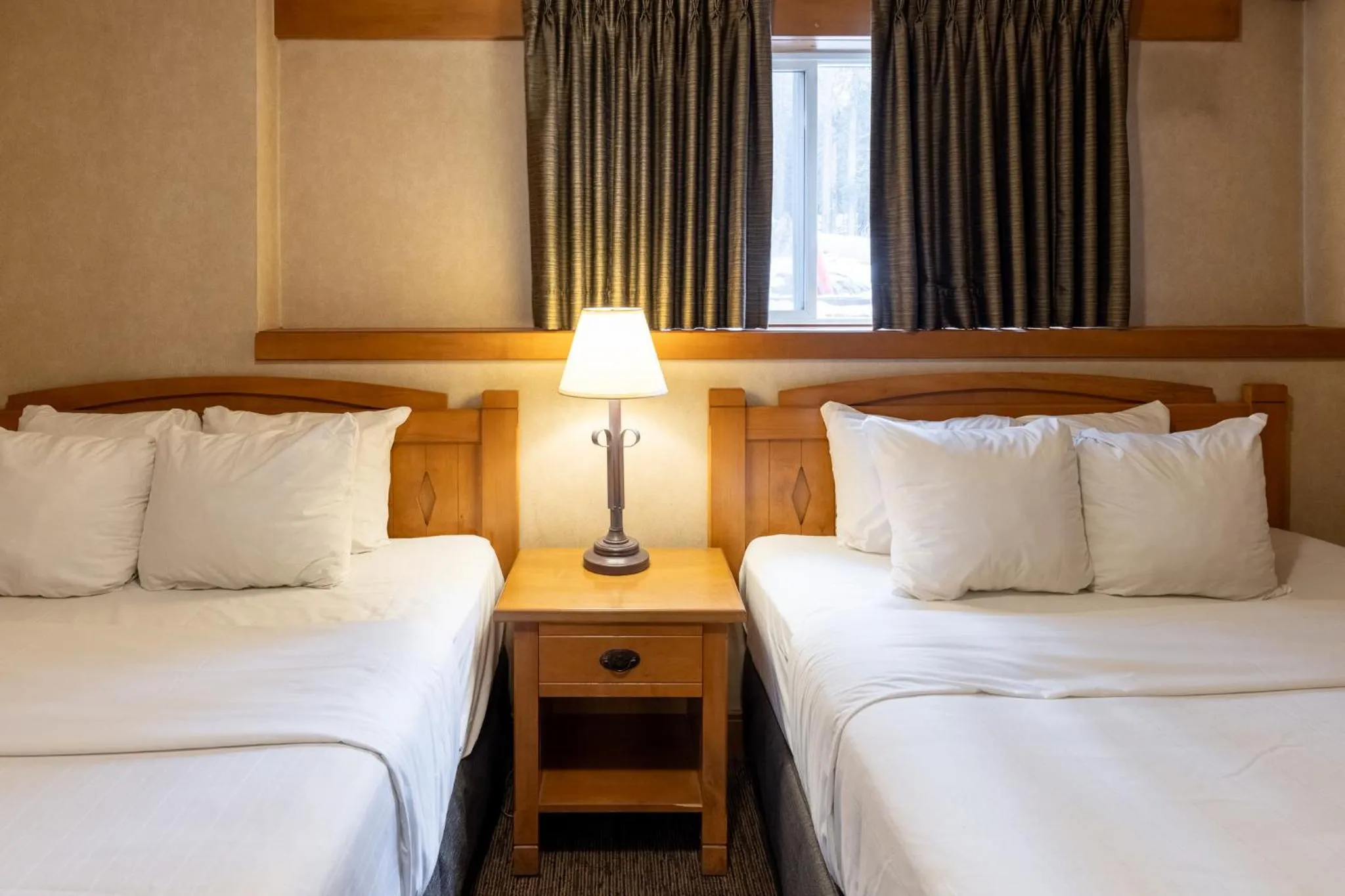 Bed in The Hidden Ridge Resort