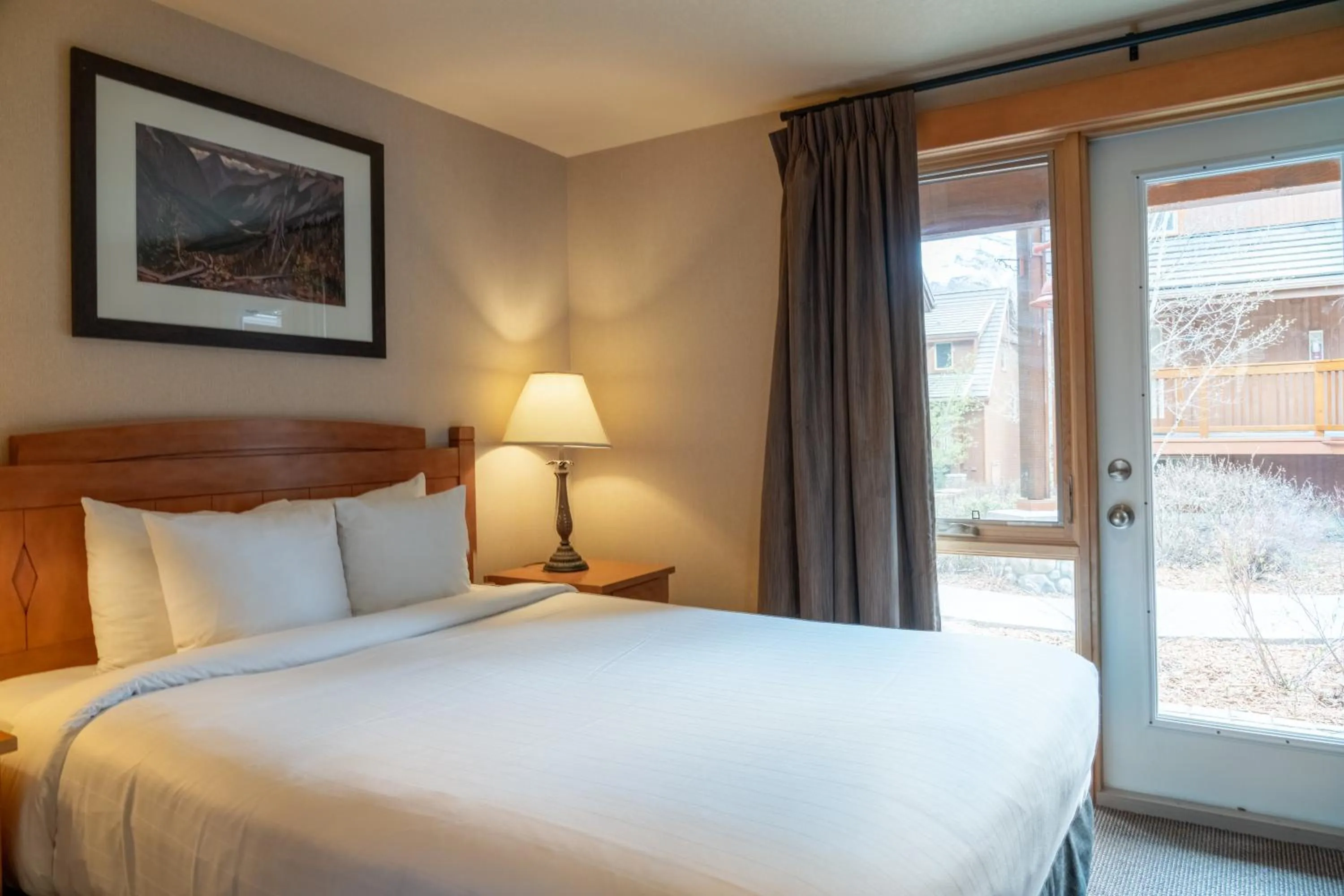 Bed in The Hidden Ridge Resort