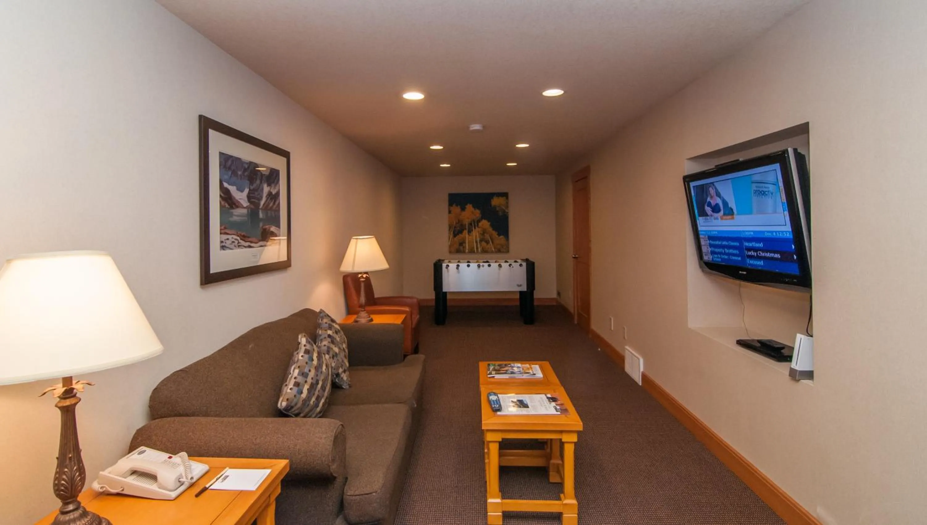 TV and multimedia in The Hidden Ridge Resort