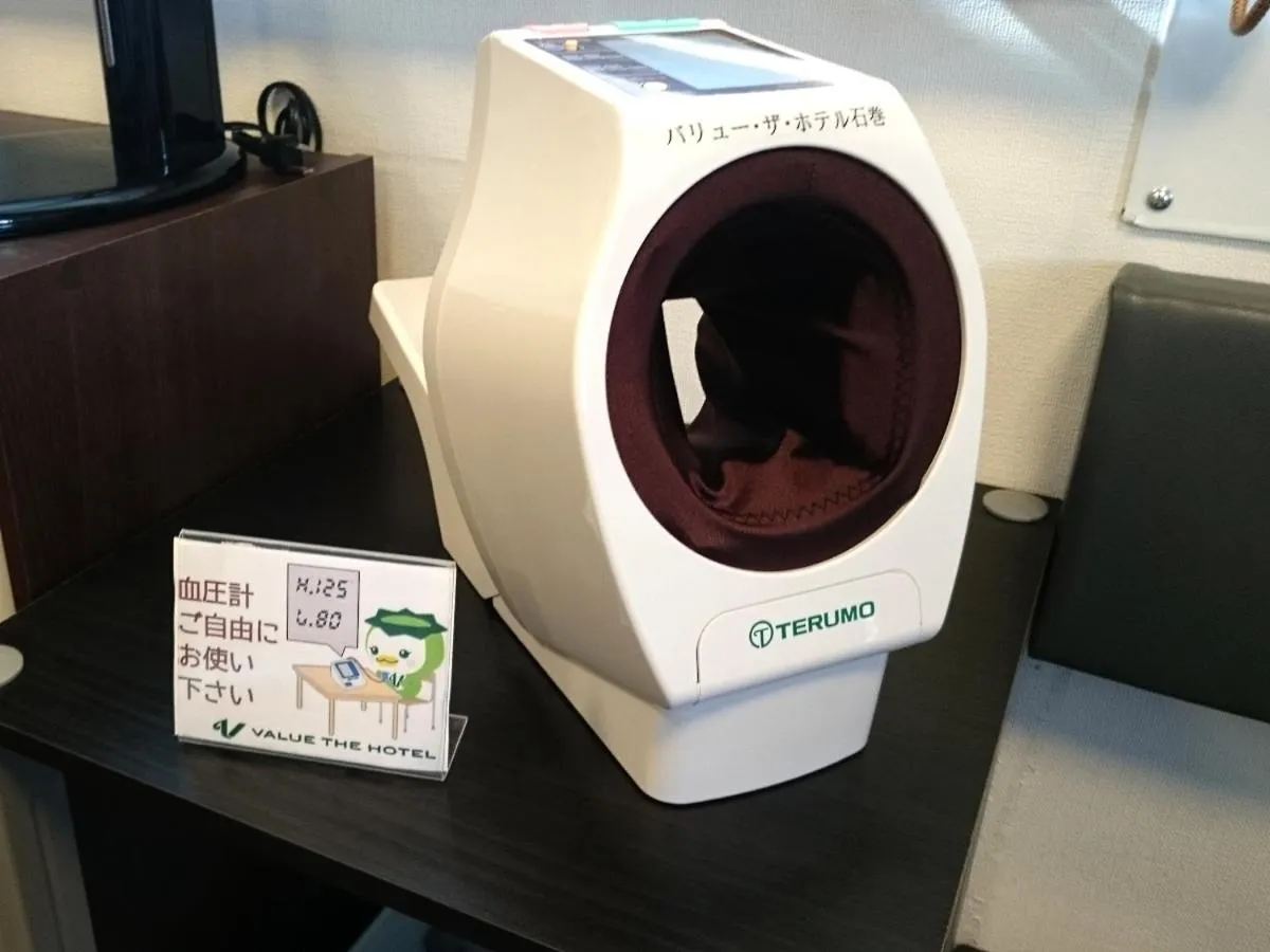 Decorative detail in Value the Hotel Ishinomaki