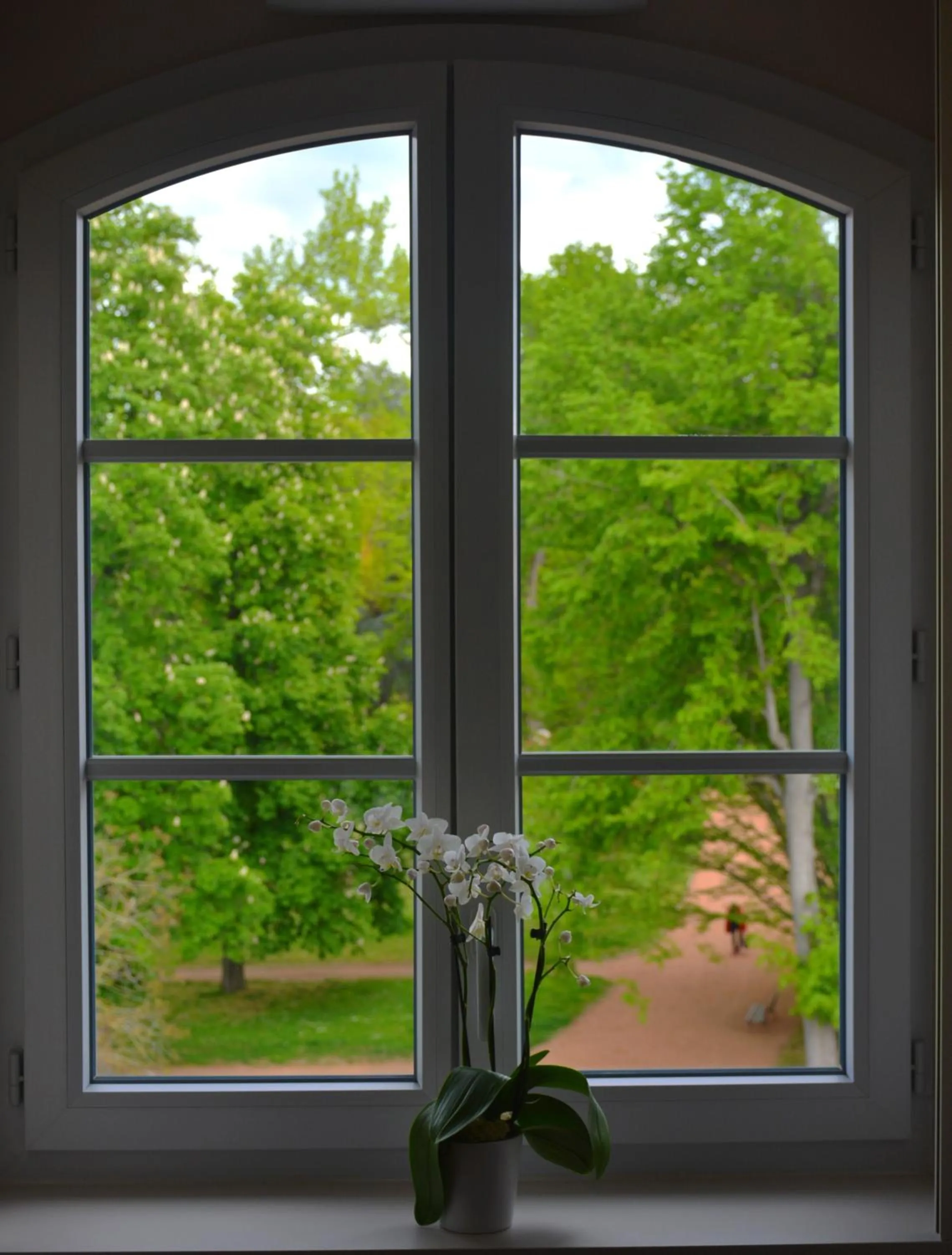 Garden view in Château Saint-Jean, Relais & Châteaux