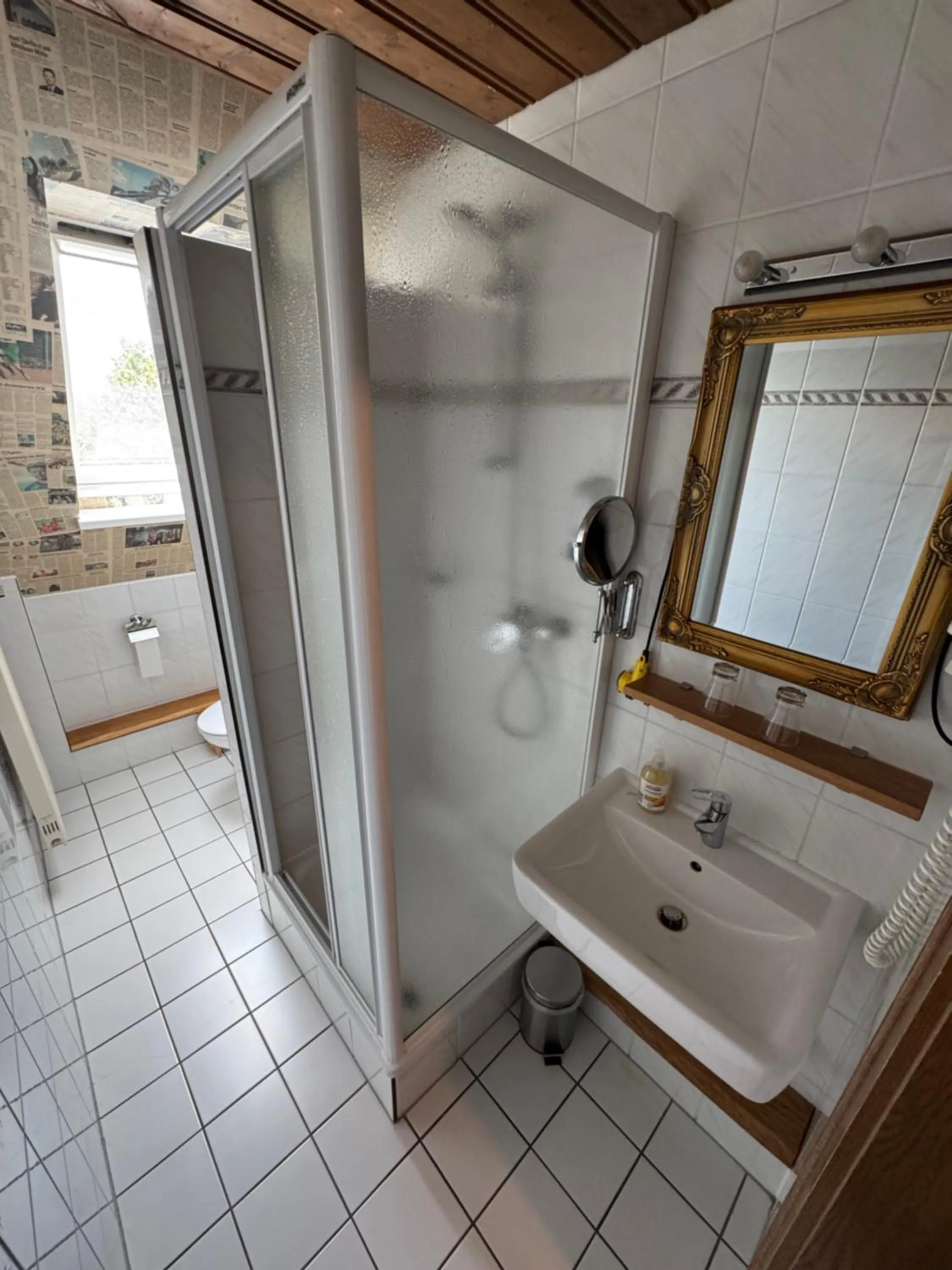 Shower in Hotel Kraus