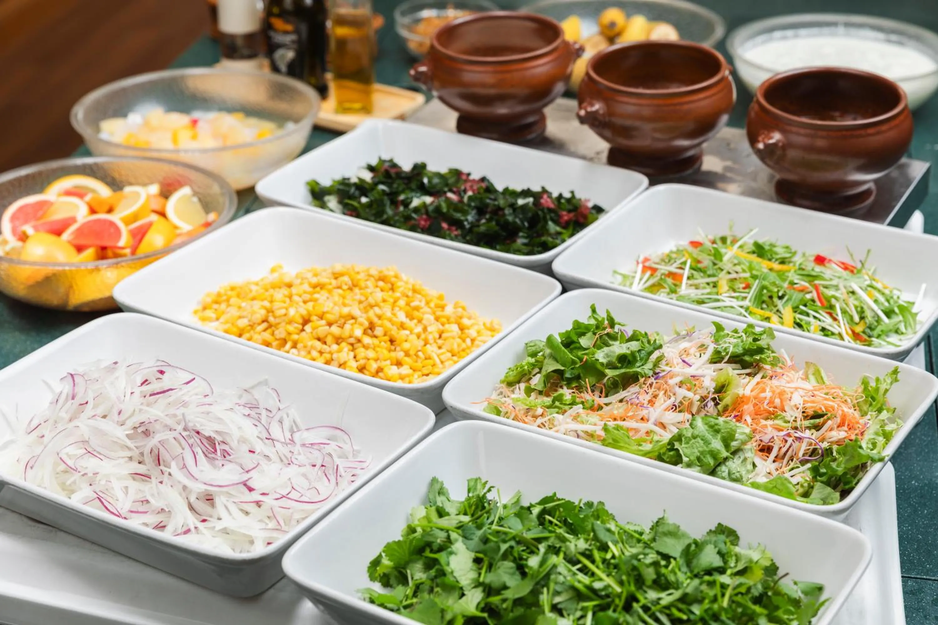 Breakfast in Hotel Sunroute Niigata