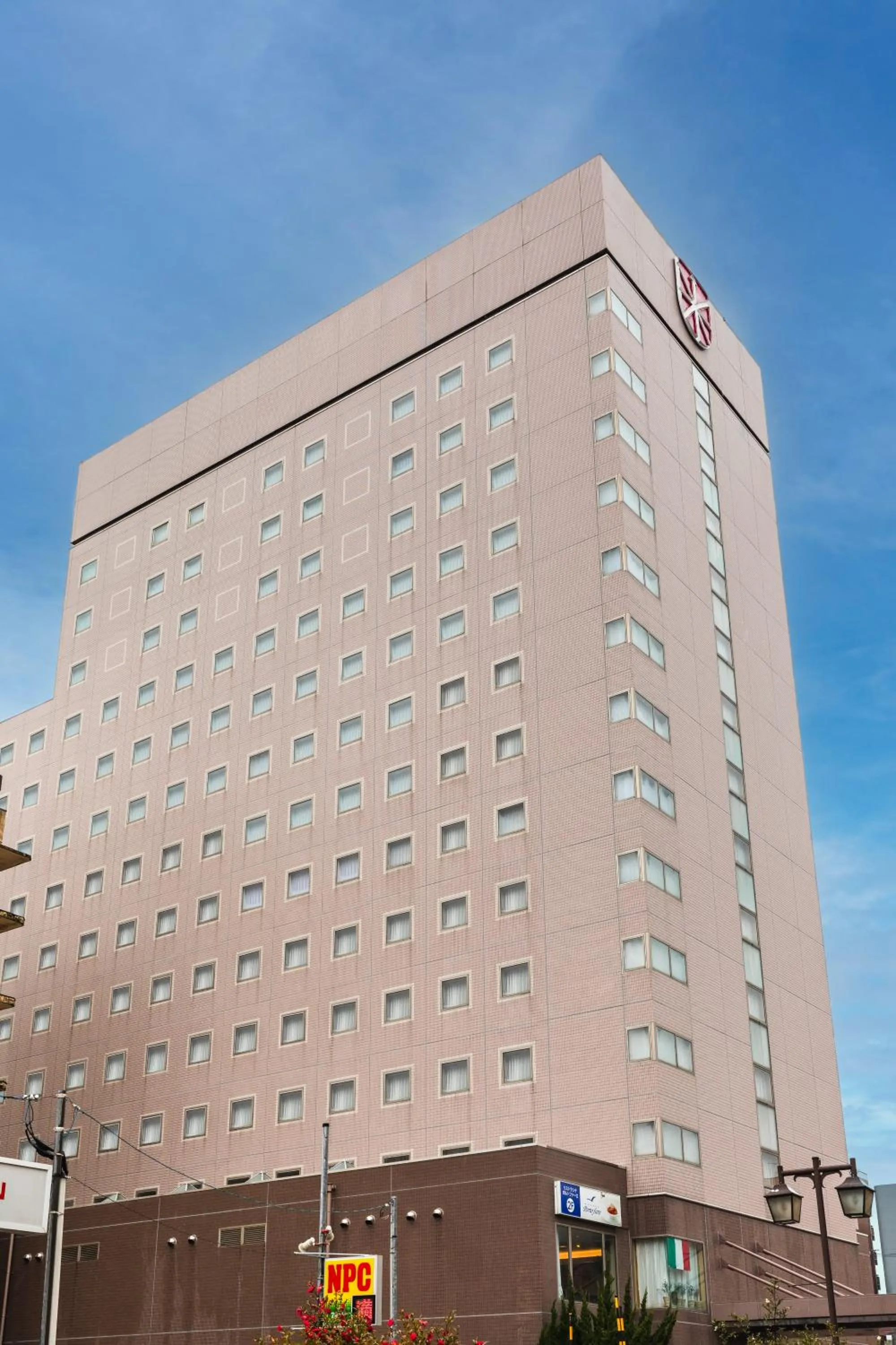 Property building in Hotel Sunroute Niigata